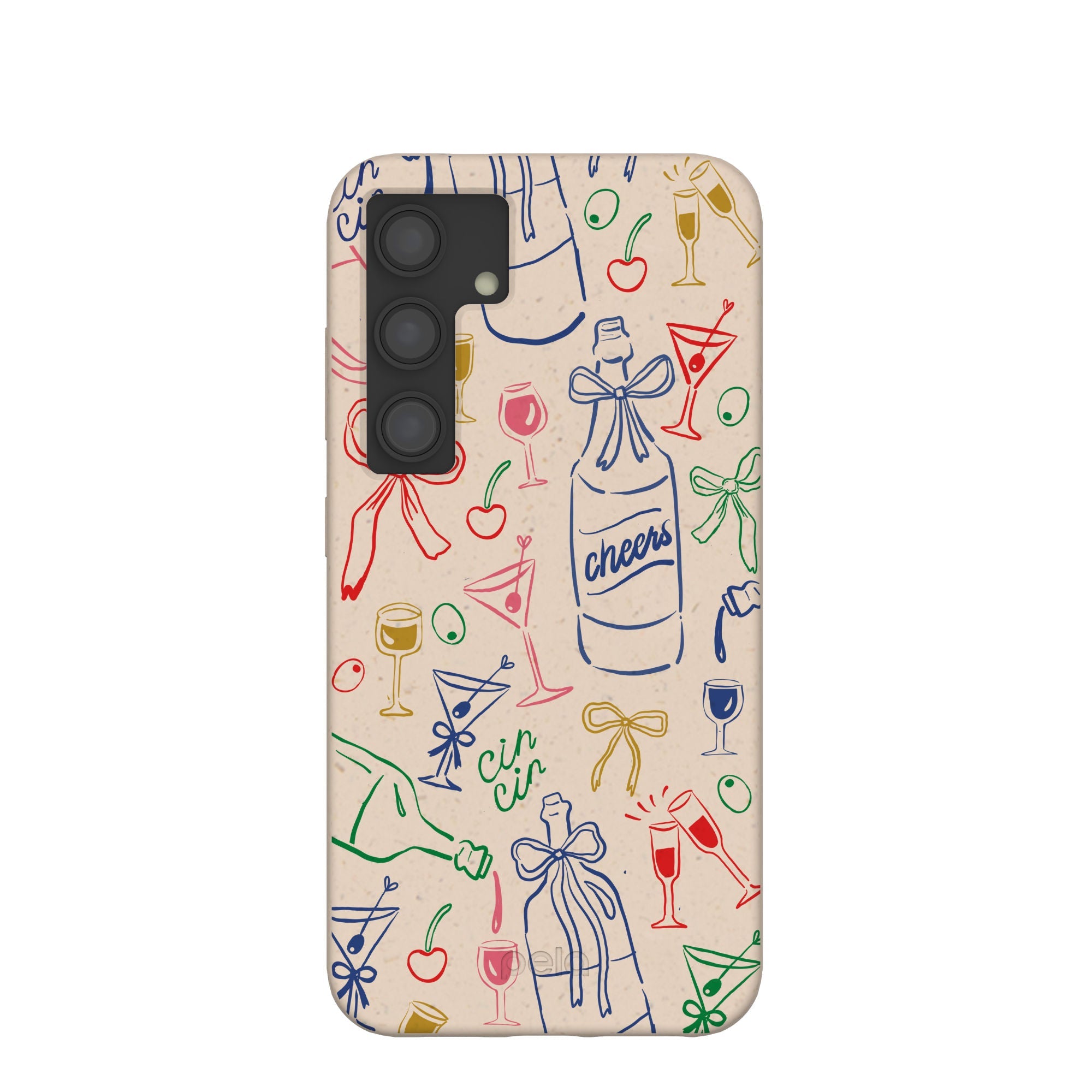 Seashell Midnight Toast Samsung Galaxy S24 Case Refurbished - Pela Case refurbished available on Cerqular