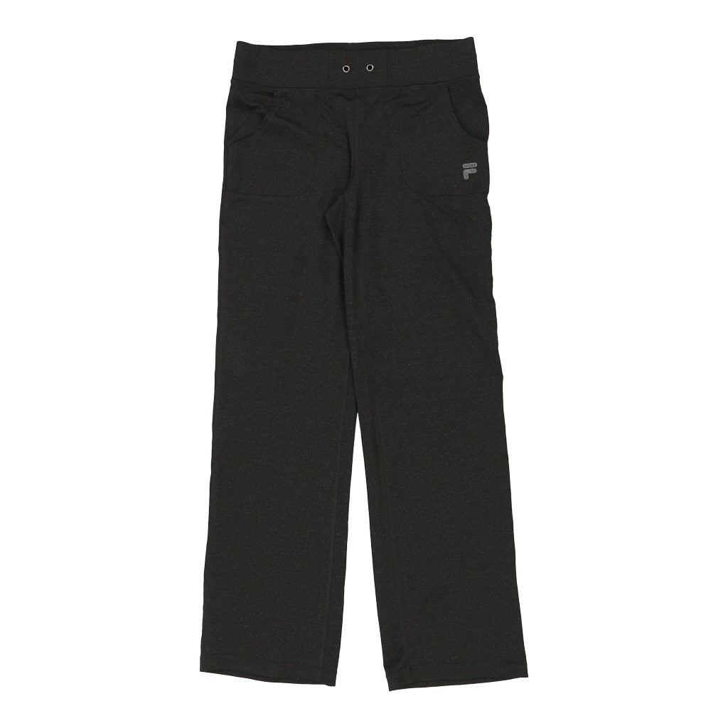 Fila Joggers - Medium Grey Polyester Refurbished - Thrifted (note: this is a term often used to describe second- refurbished available on Cerqular