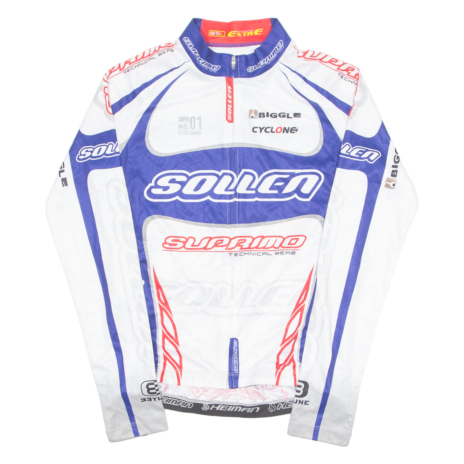 Buy SUPRIMO Cycling Mens Jersey White Long Sleeve 1/4 Zip XS Refurbished - $29.89 SUPRIMO Cycling Mens Jersey White Long Sleeve 1/4 Zip XS Refurbished - N/A refurbished available on Cerqular