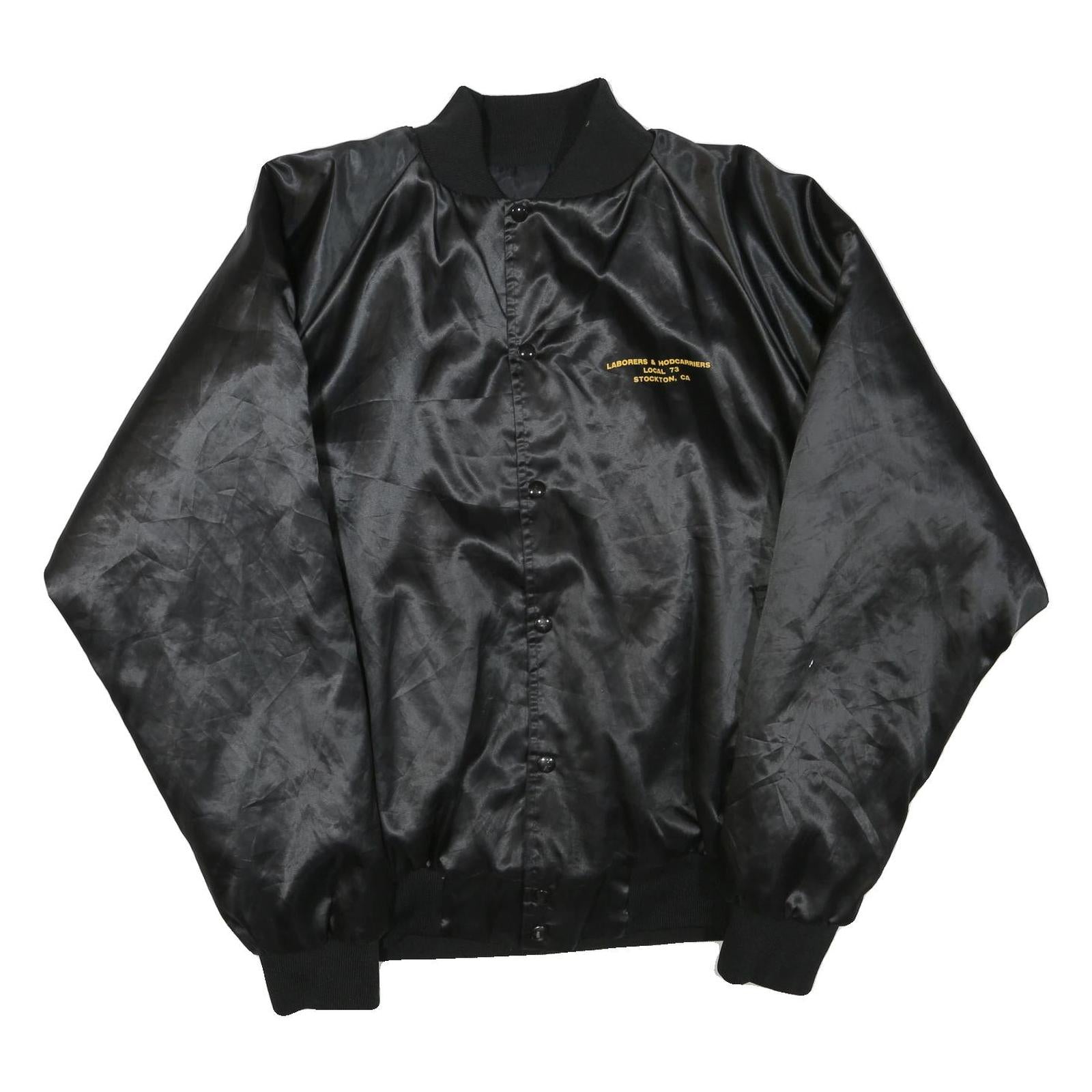 Buy AUBURN SPORTSWEAR Mens Black Satin Bomber Jacket XL Polyester Blend Labourers Refurbished - $27.29 AUBURN SPORTSWEAR Mens Black Satin Bomber Jacket XL Polyester Blend Labourers Refurbished - N/A refurbished available on Cerqular