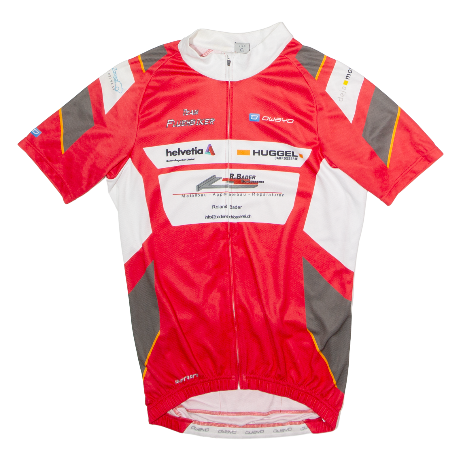 Buy OWAYO Full Zip Cycling Mens Jersey Red High Neck M Refurbished - $18.19 OWAYO Full Zip Cycling Mens Jersey Red High Neck M Refurbished - N/A refurbished available on Cerqular