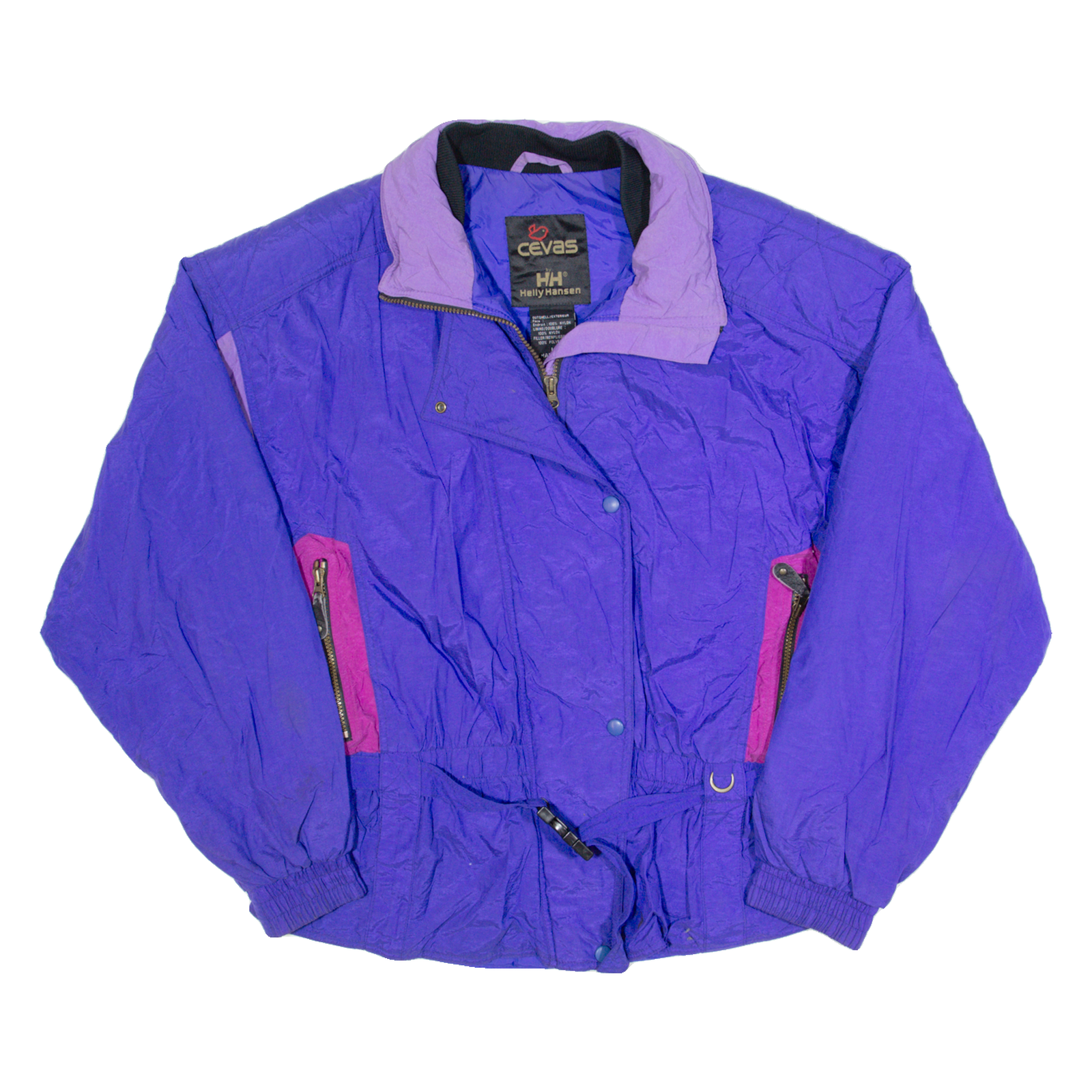 HELLY HANSEN Cevas Womens Jacket Purple 90s L Refurbished - N/A refurbished available on Cerqular