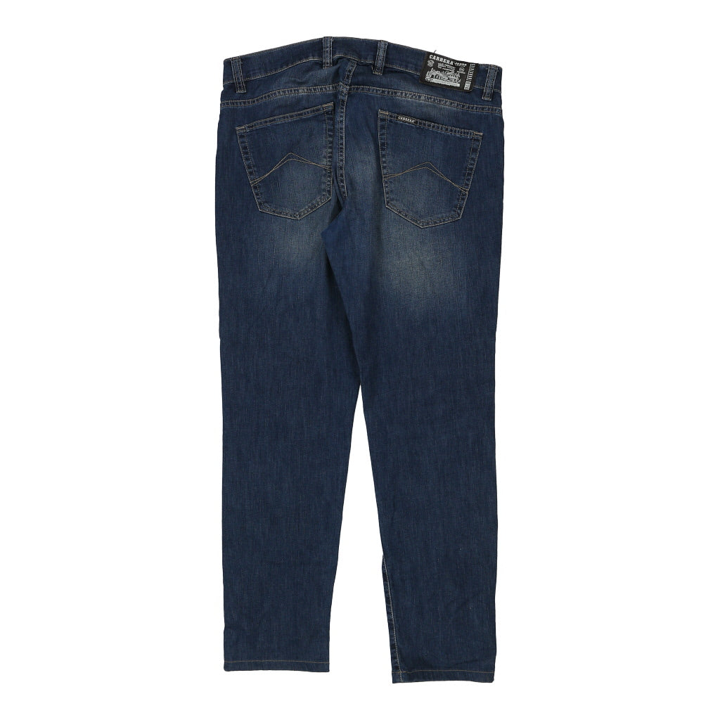 Carrera Jeans - 38W 31L Blue Cotton Refurbished - Thrifted (note: this is a term often used to describe second- refurbished available on Cerqular