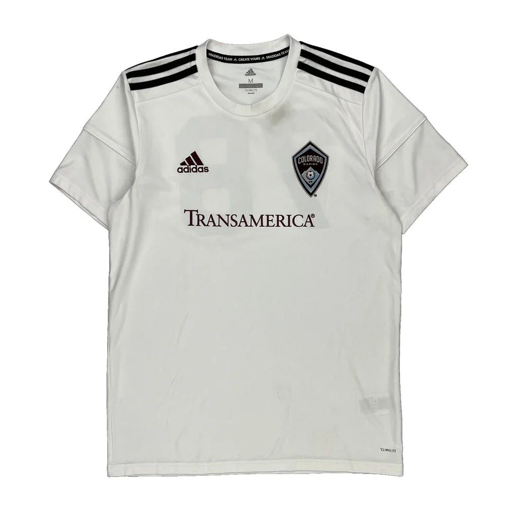 Buy Colorado Rapids Adidas Football Shirt - Medium White Polyester Refurbished - $17.67 Colorado Rapids Adidas Football Shirt - Medium White Polyester Refurbished - Thrifted (note: this is a term often used to describe second- refurbished available on Cerqular