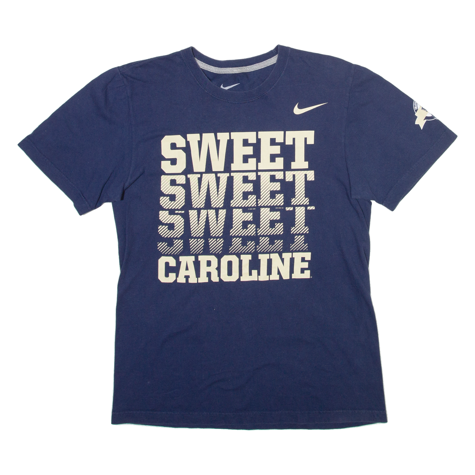 NIKE Mens T-Shirt Blue S Refurbished - N/A refurbished available on Cerqular