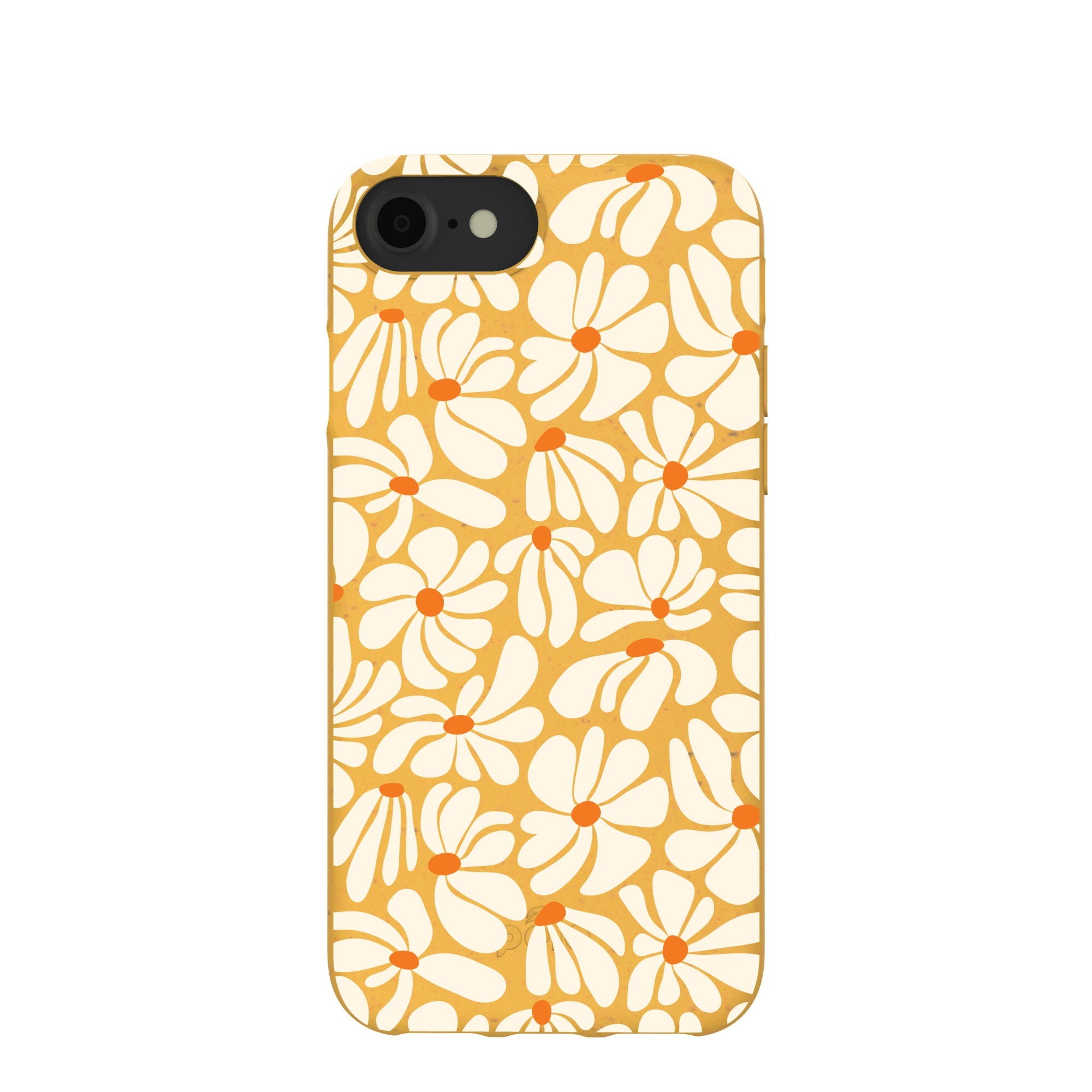 Honey Funky Petals iPhone 6/6s/7/8/SE Case Refurbished - Pela Case refurbished available on Cerqular
