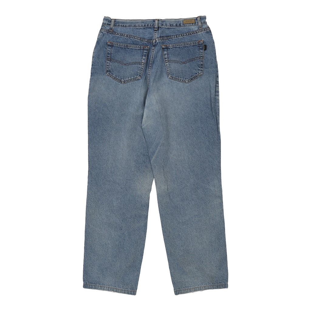 Buy Unbranded Jeans - 32W UK 14 Blue Cotton Refurbished - $24.11 Unbranded Jeans - 32W UK 14 Blue Cotton Refurbished - Thrifted (note: this is a term often used to describe second- refurbished available on Cerqular