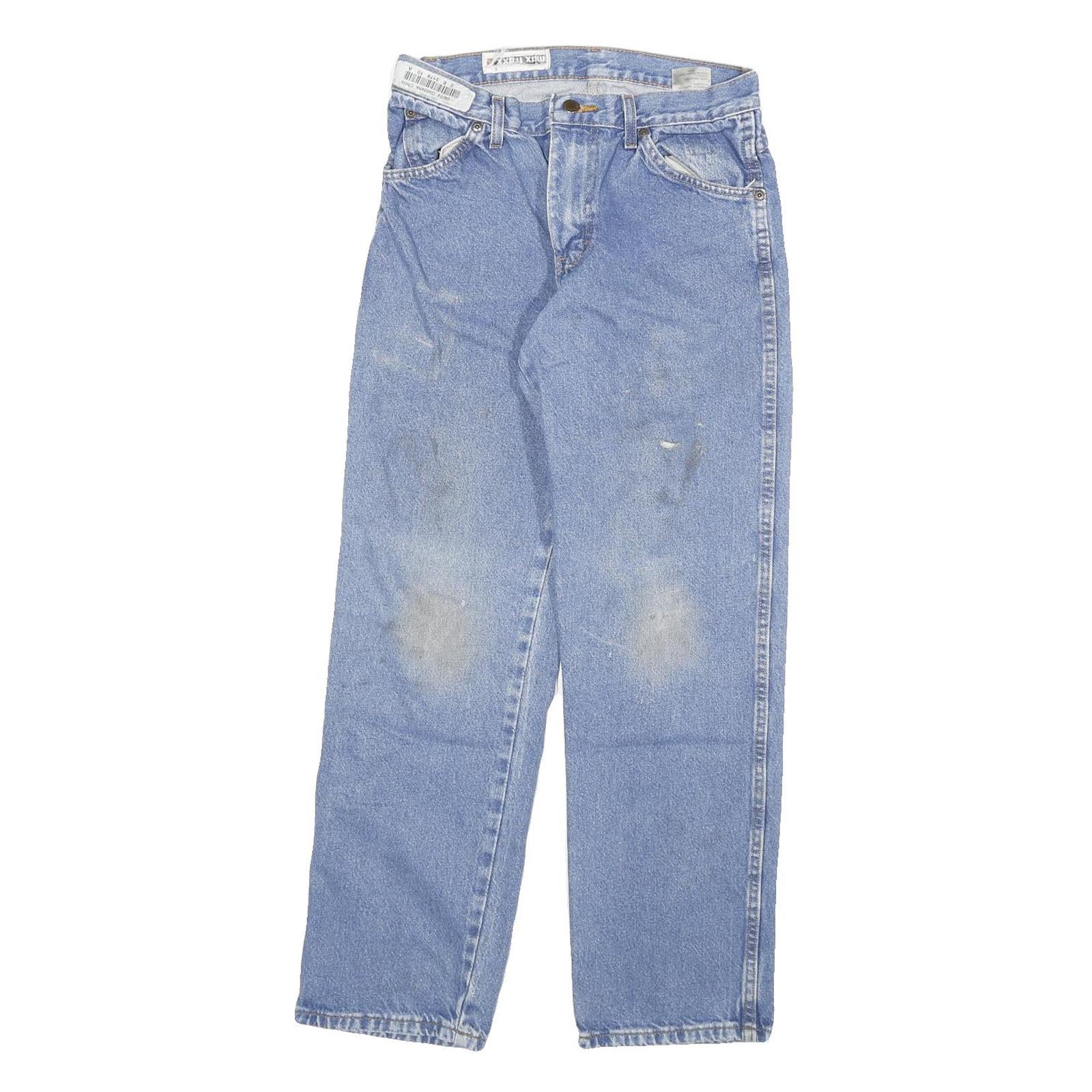 DICKIES Mens Regular Blue Denim Jeans W30 L30 Classic Zip Cotton Blend Refurbished - N/A refurbished available on Cerqular