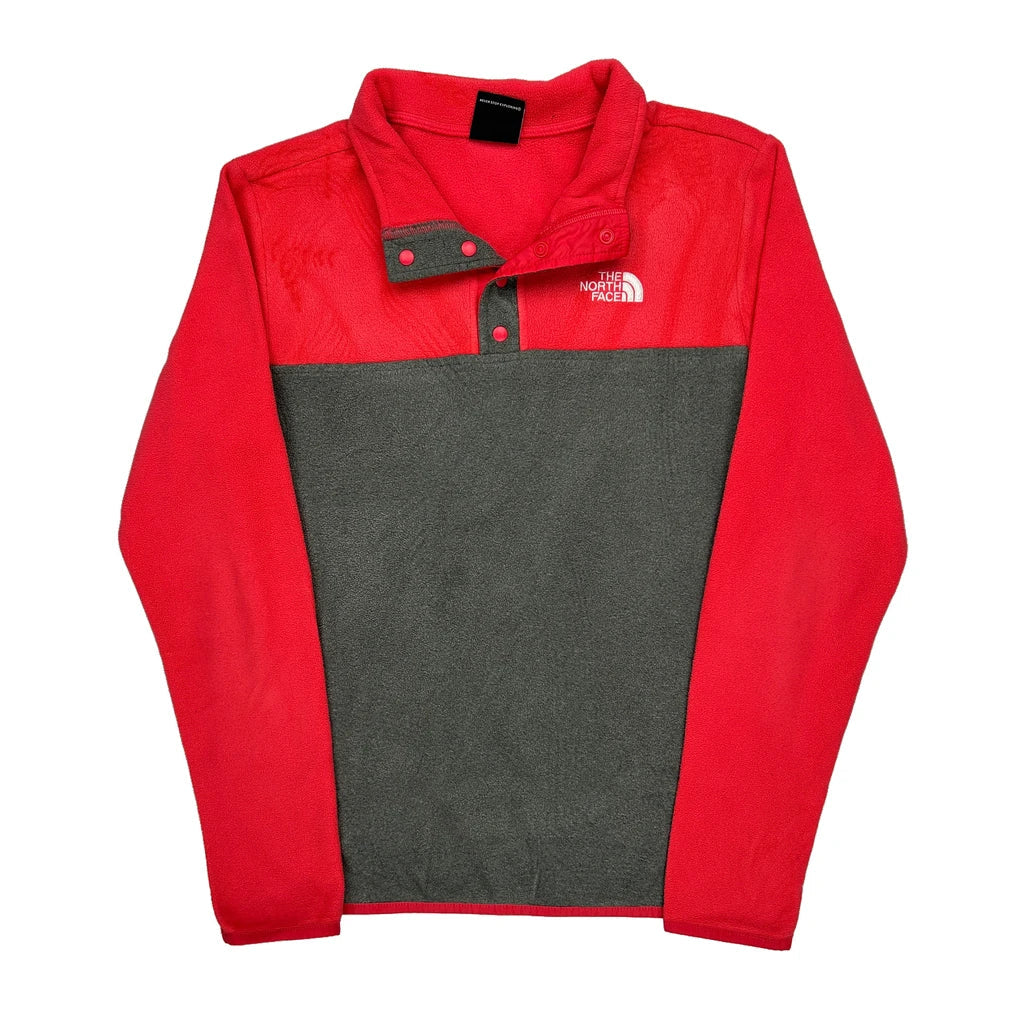 Age 14-16 The North Face Long Sleeve T-Shirt - Large Grey Polyester Refurbished - Thrifted (note: this is a term often used to describe second- refurbished available on Cerqular