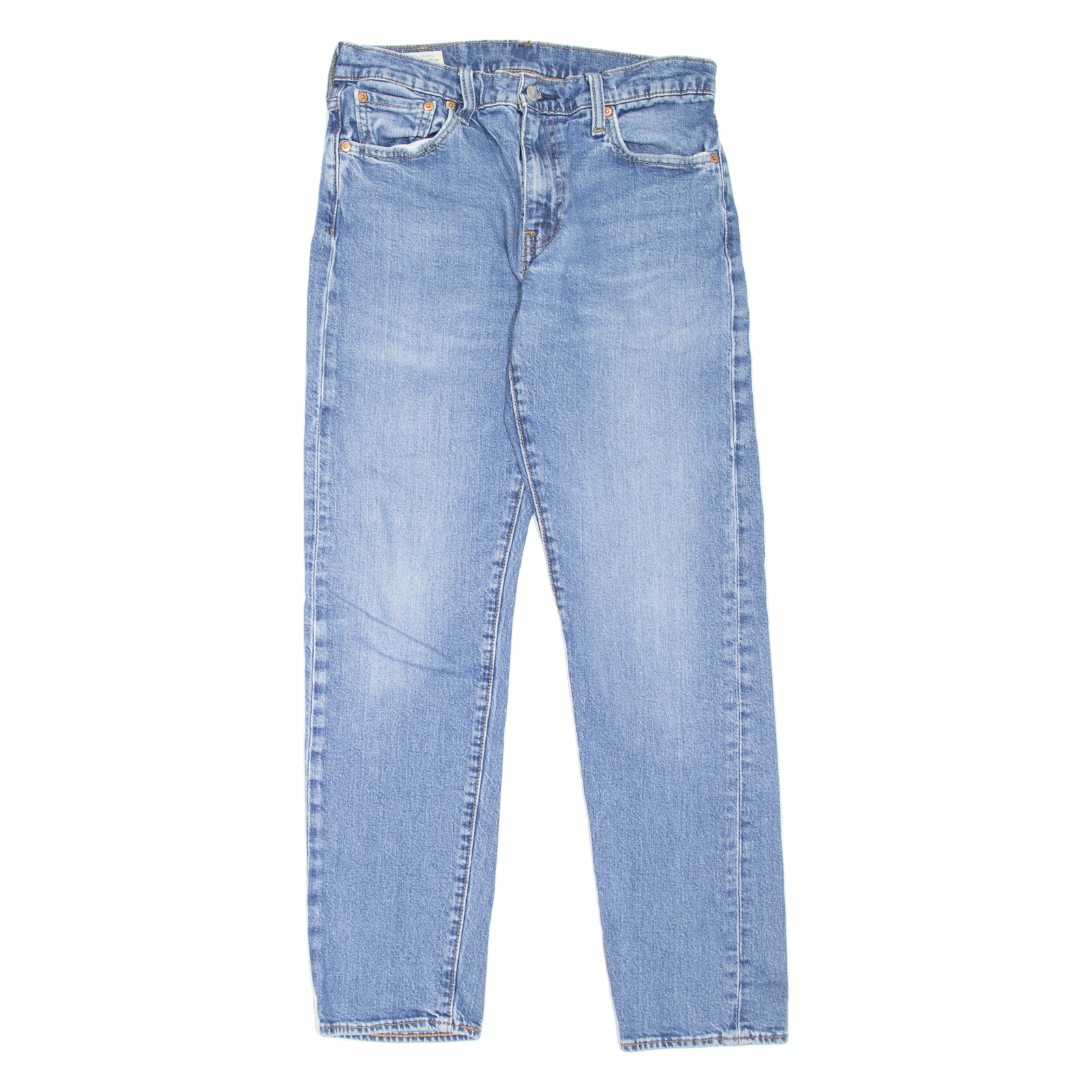 LEVI'S 502 Jeans BIG E Mens Blue Regular Tapered Stone Wash W30 L29 Refurbished - N/A refurbished available on Cerqular
