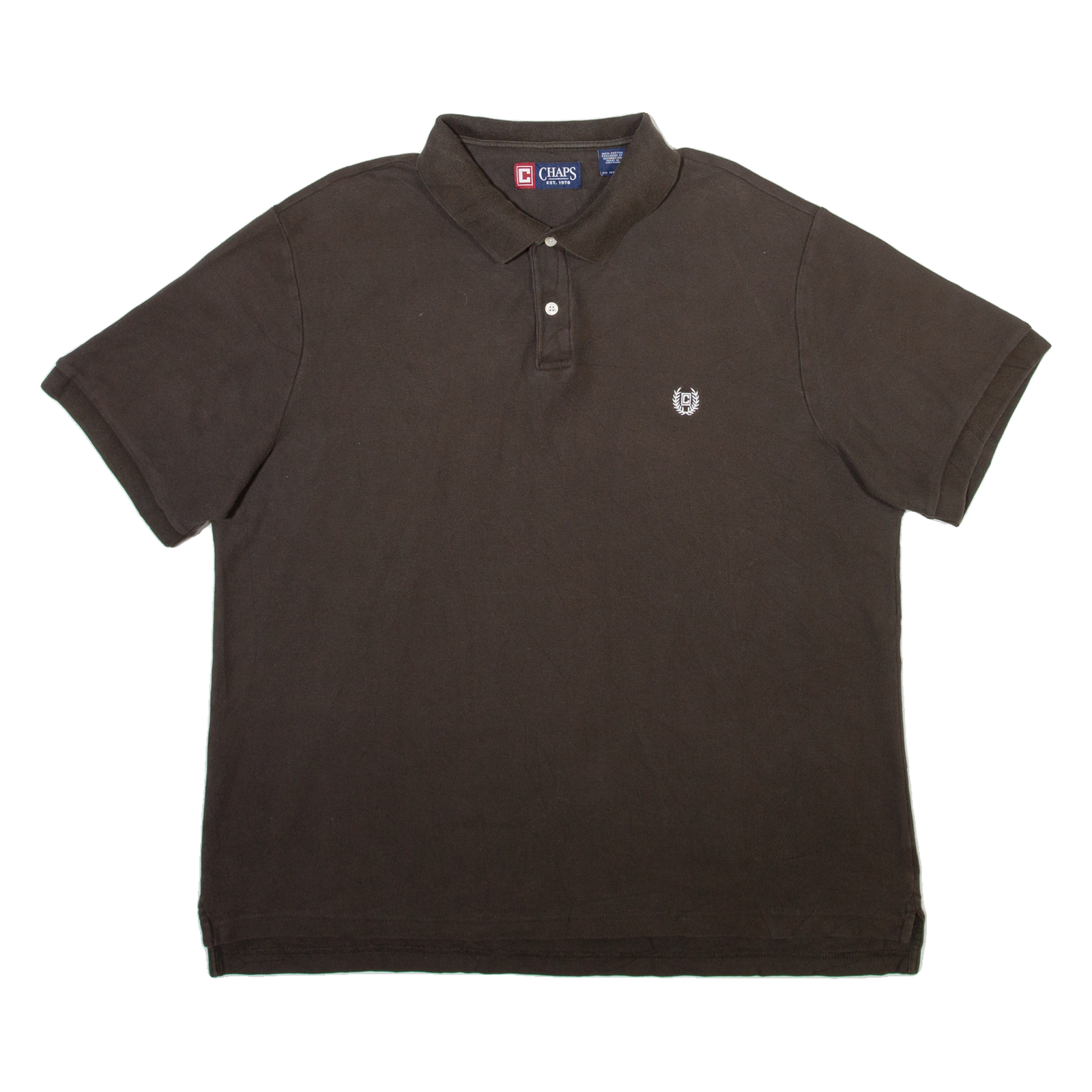 CHAPS Mens Polo Shirt Grey 2XL Refurbished - N/A refurbished available on Cerqular