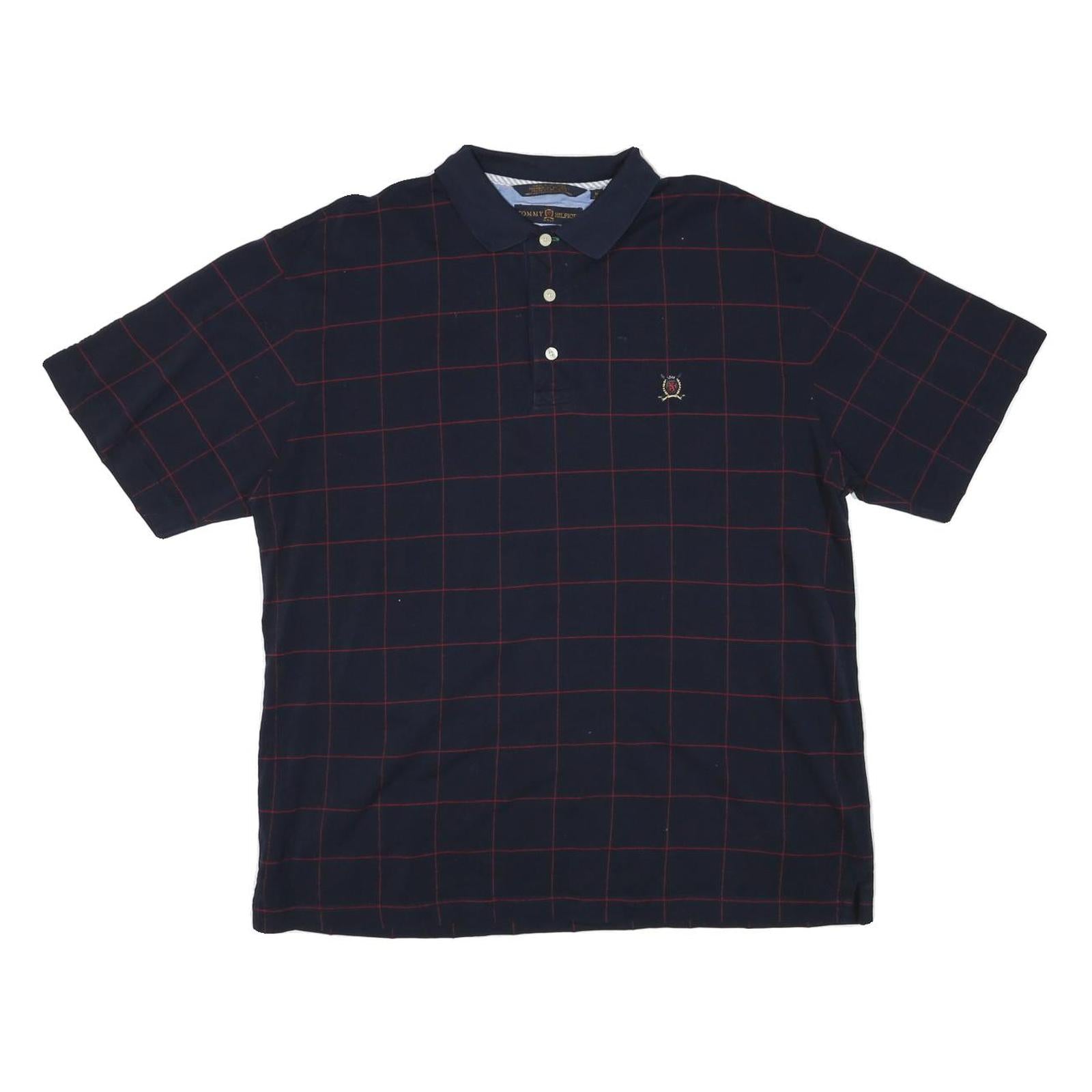 Buy TOMMY HILFIGER Mens Navy Blue Short Sleeve Check Polo Shirt M Classic Fit Refurbished - $33.79 TOMMY HILFIGER Mens Navy Blue Short Sleeve Check Polo Shirt M Classic Fit Refurbished - N/A refurbished available on Cerqular