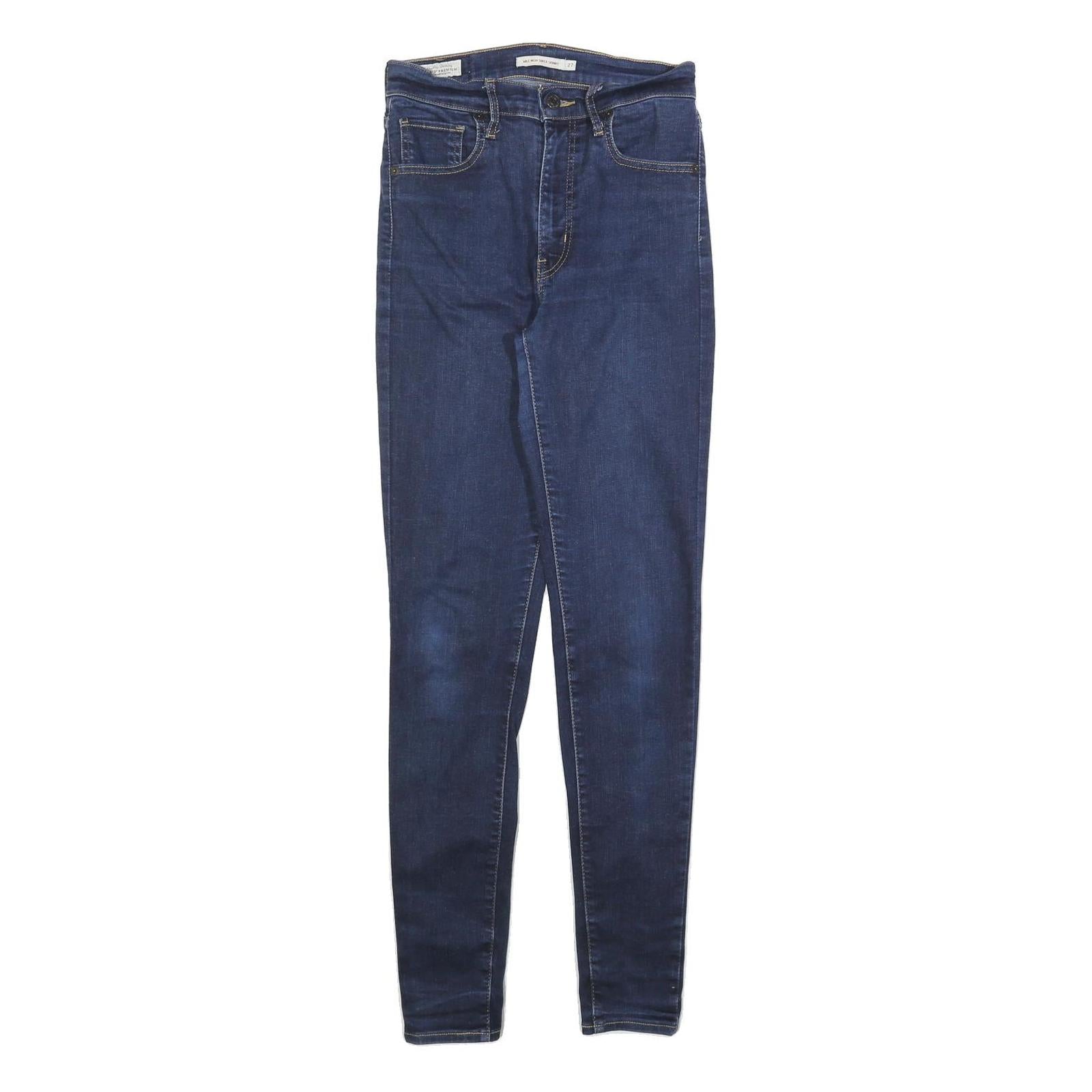 LEVI'S Big E Womens Jeans Blue Slim Skinny Denim Medium W27 L32 Classic Fit Refurbished - N/A refurbished available on Cerqular
