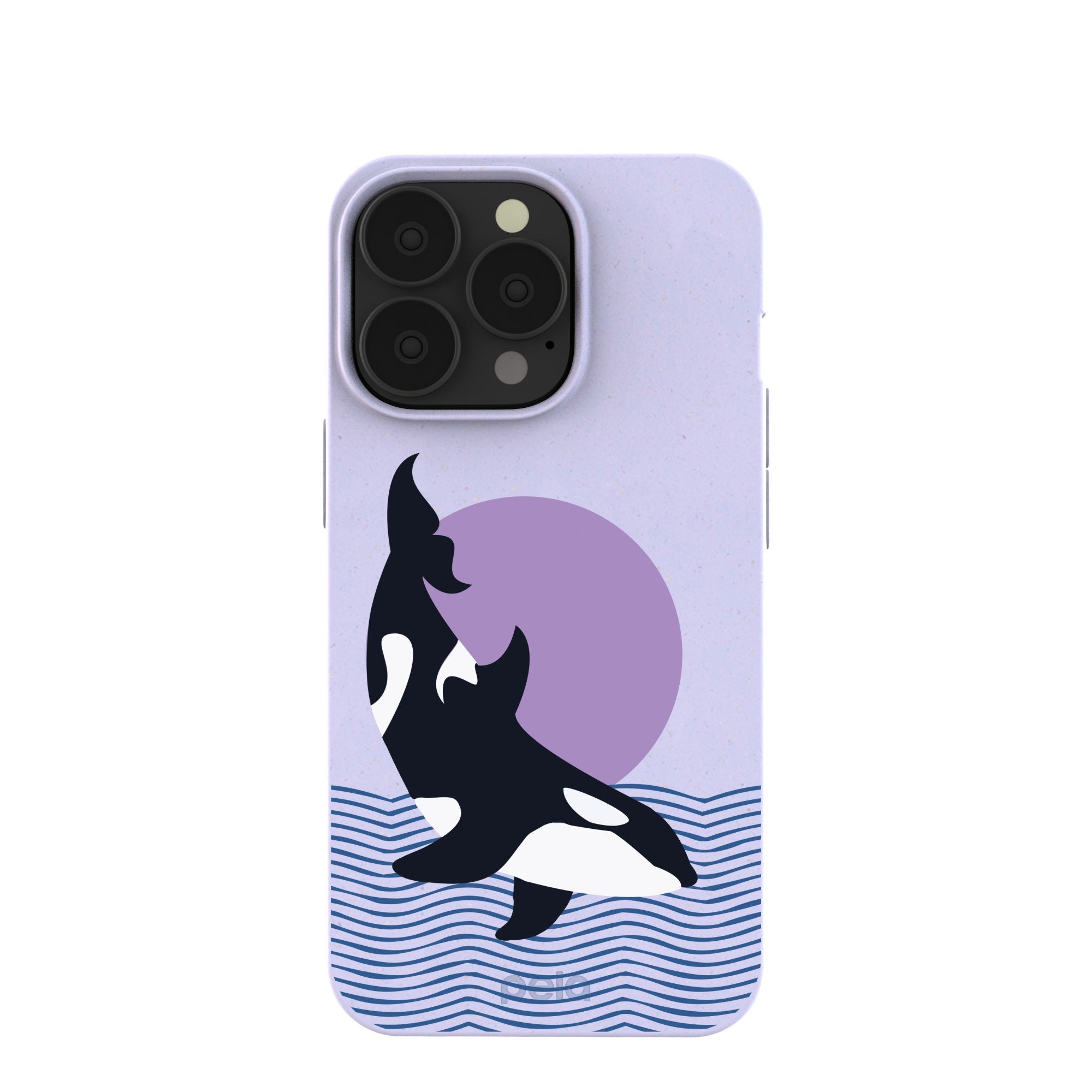 Lavender Orca iPhone 13 Pro Case Refurbished - Pela Case refurbished available on Cerqular