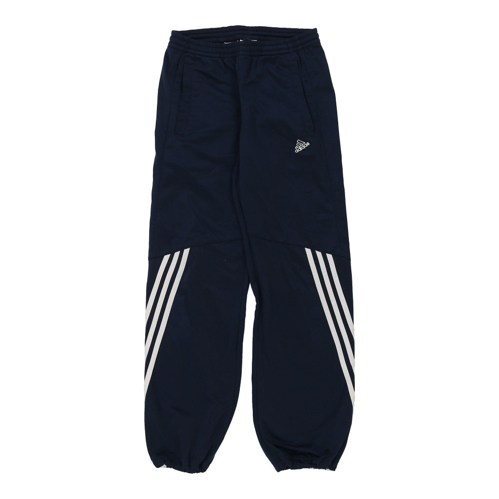 Age 12 Adidas Tracksuit - Medium Navy Nylon Refurbished - Thrifted (note: this is a term often used to describe second- refurbished available on Cerqular