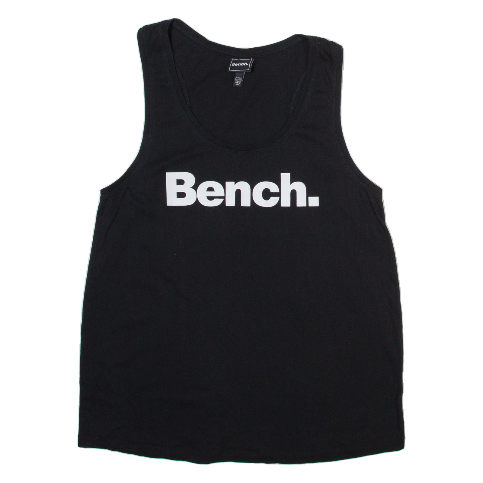 BENCH Womens Vest Black Sleeveless UK 18 Refurbished - N/A refurbished available on Cerqular