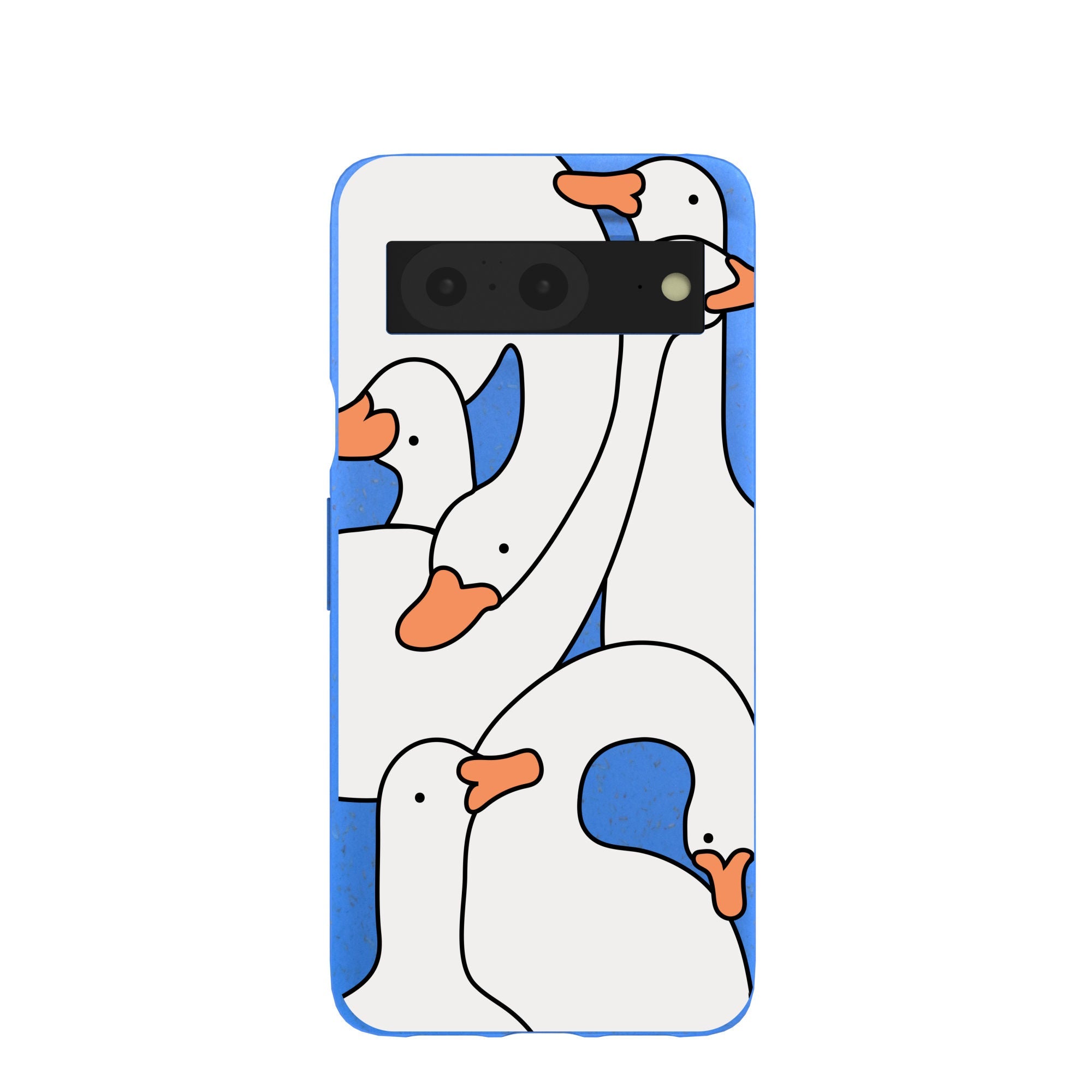 Electric Blue Silly Goose Google Pixel 8 Case Refurbished - Pela Case refurbished available on Cerqular