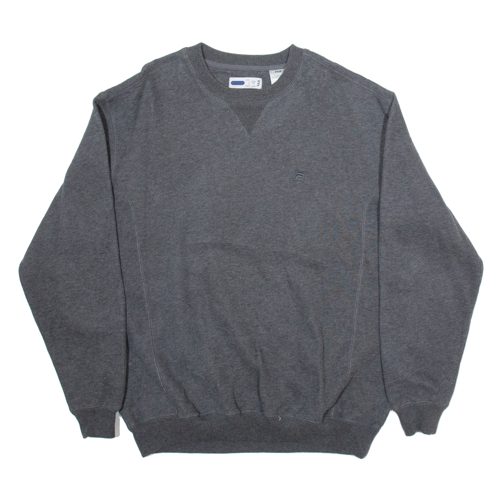 FILA Mens Sweatshirt Grey L Refurbished - N/A refurbished available on Cerqular