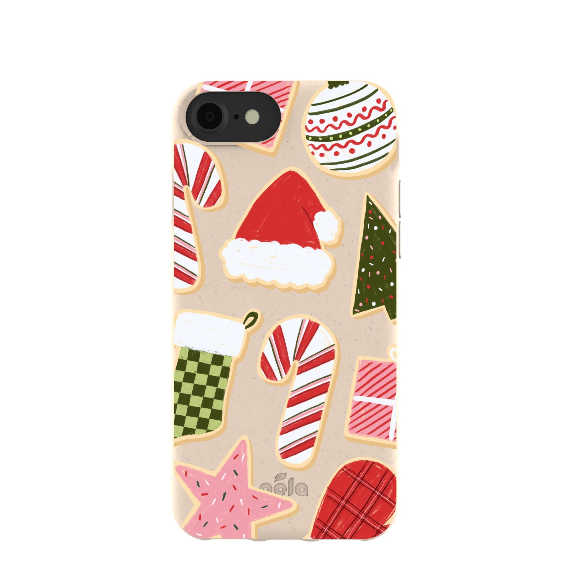 Seashell Festive Cookies iPhone 6/6s/7/8/SE Case Refurbished - Pela Case refurbished available on Cerqular