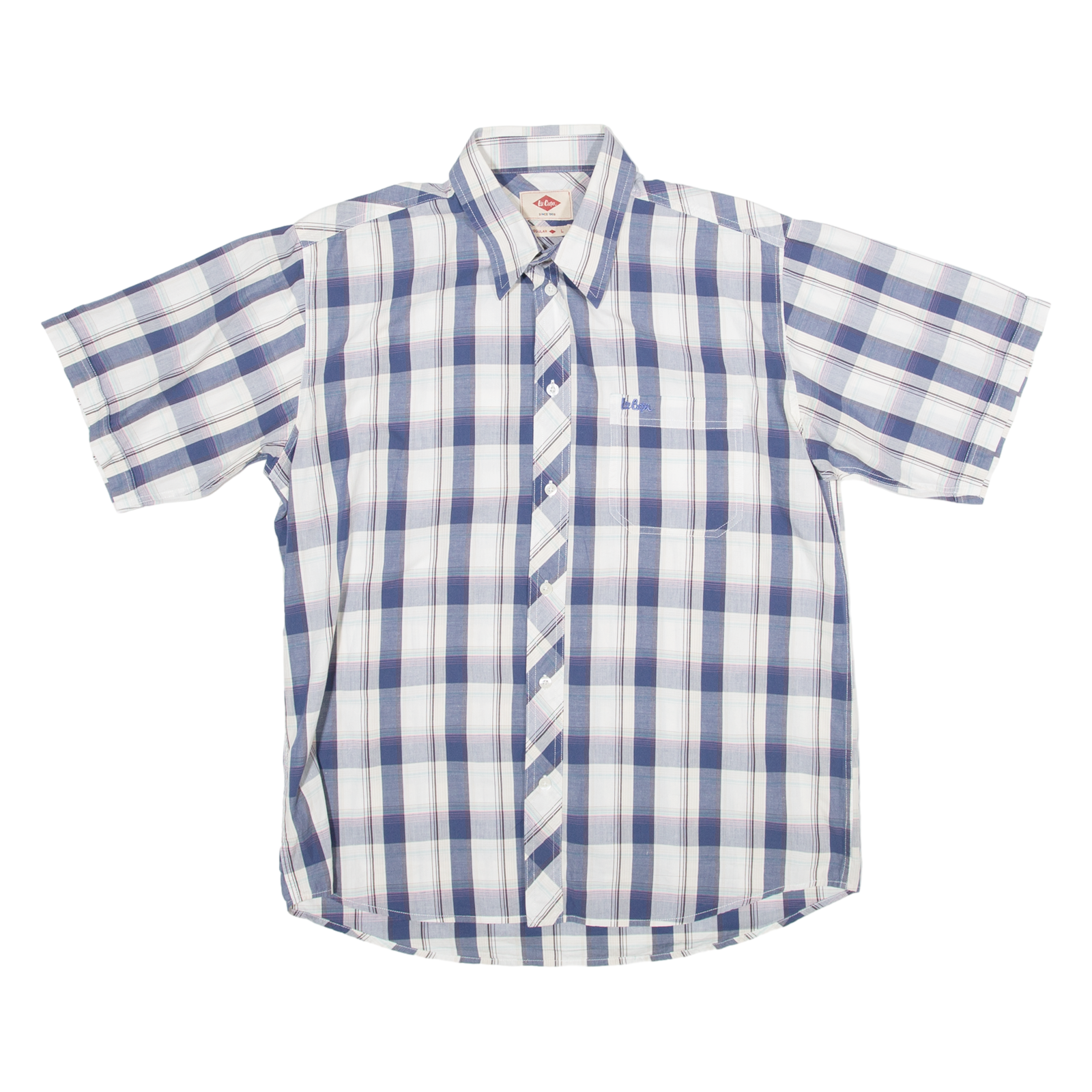 Buy LEE COOPER Regular Mens Shirt Blue Check L Refurbished - $23.39 LEE COOPER Regular Mens Shirt Blue Check L Refurbished - N/A refurbished available on Cerqular