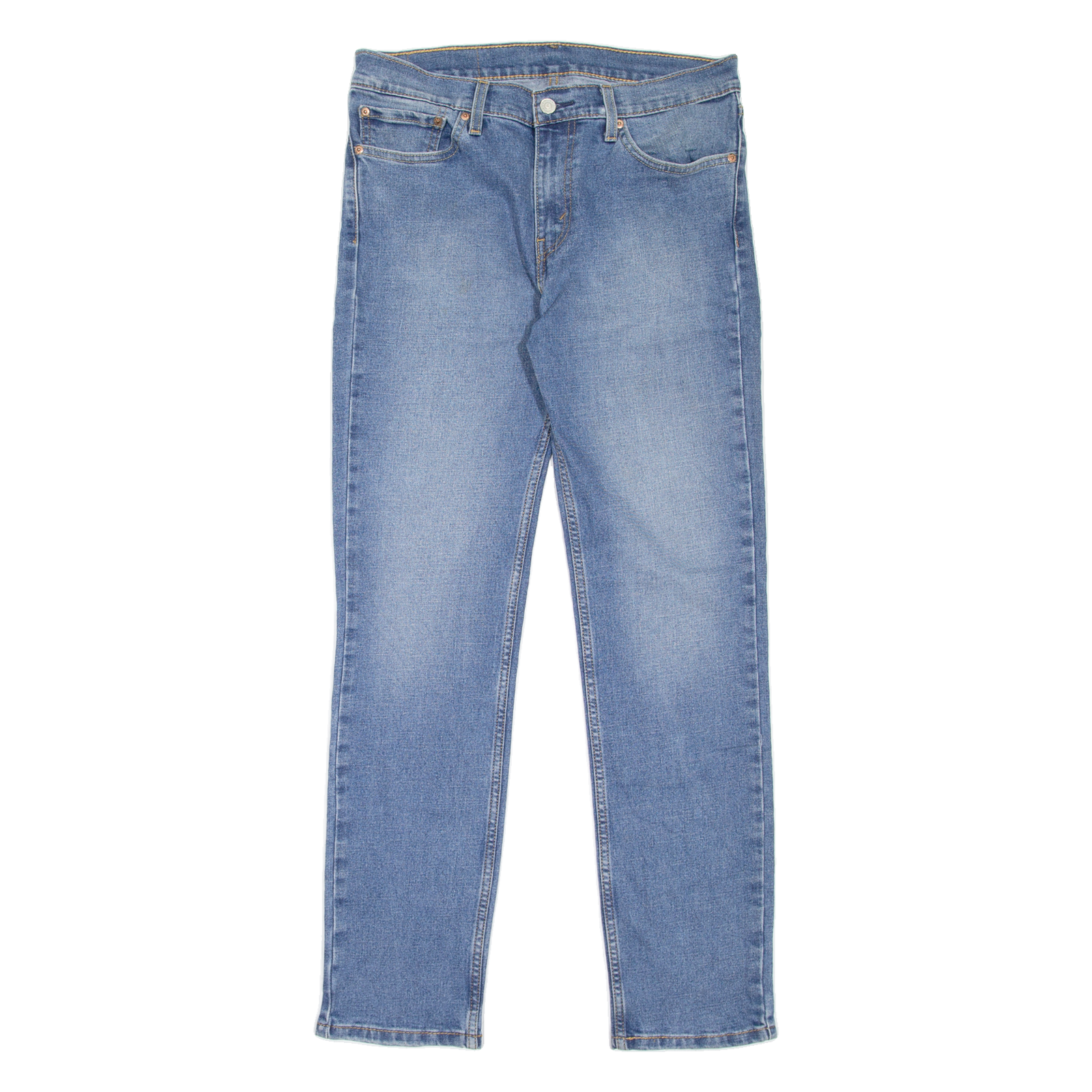 LEVI'S 511 Jeans Mens Blue Slim Straight Stone Wash W32 L32 Refurbished - N/A refurbished available on Cerqular