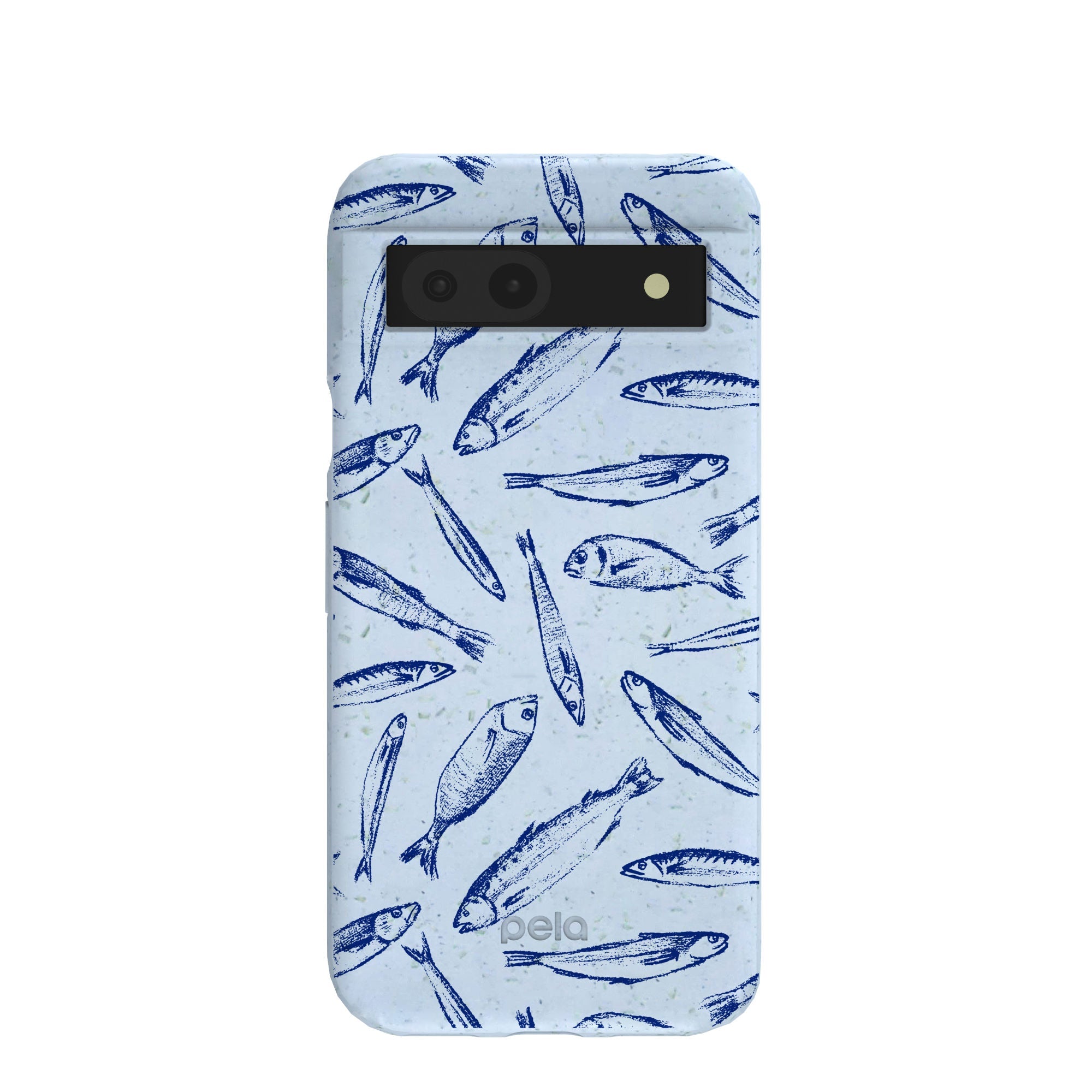 Buy Powder Blue Fishery Google Pixel 8a Case Refurbished - $65.00 Powder Blue Fishery Google Pixel 8a Case Refurbished - Pela Case refurbished available on Cerqular