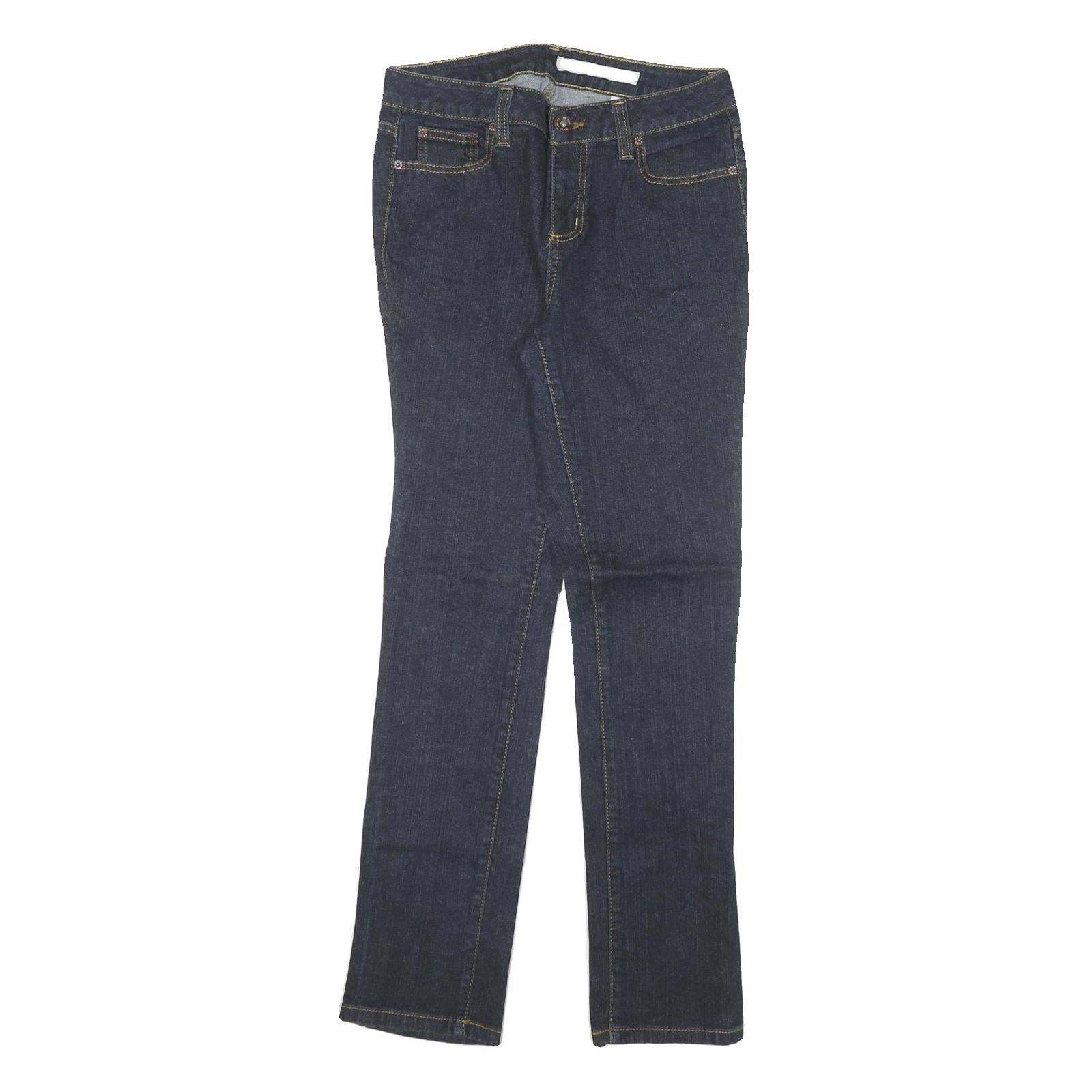 DKNY Womens Slim Blue Denim Slim Jeans W29 L31 Classic Zip Five Pocket Refurbished - N/A refurbished available on Cerqular