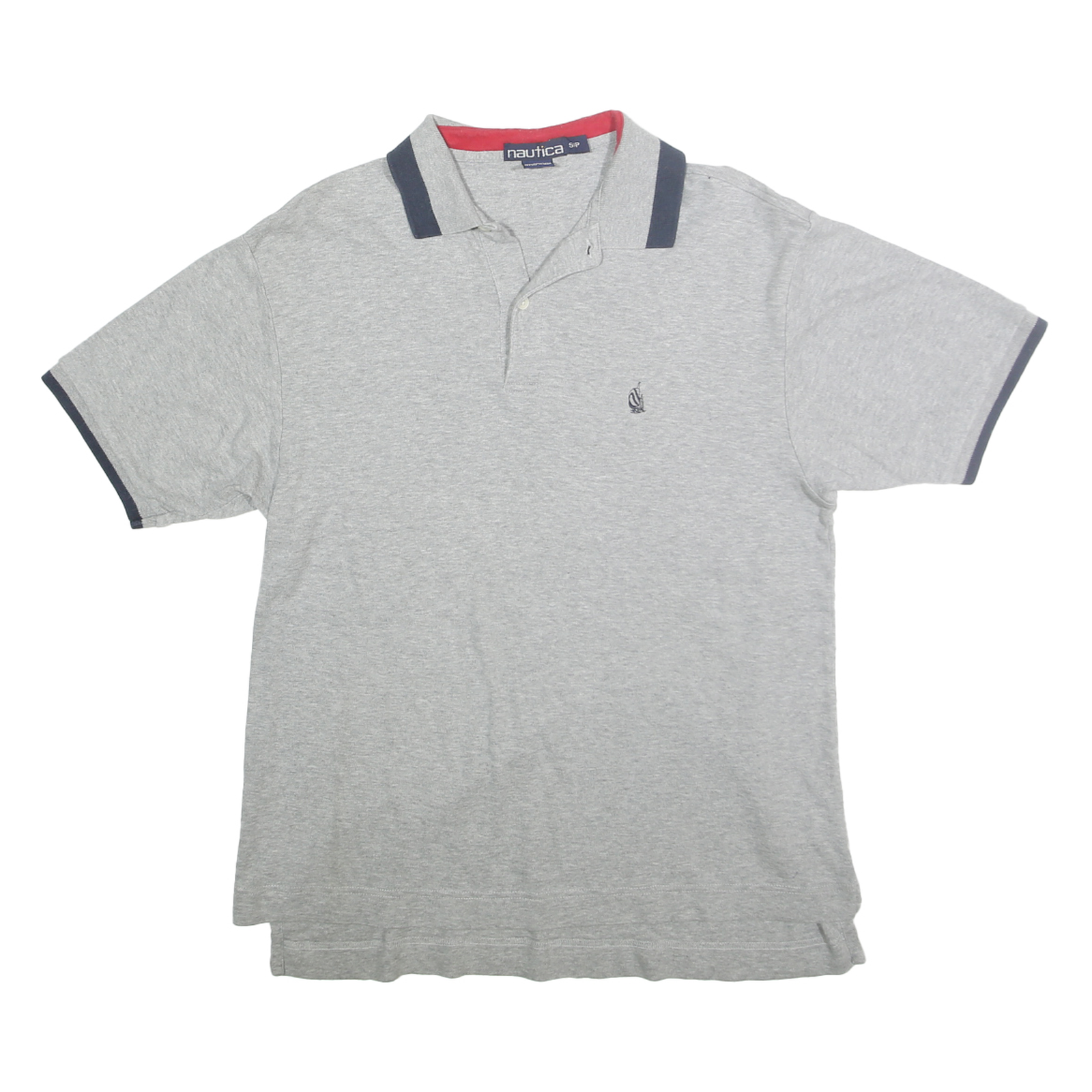 Buy NAUTICA Mens Grey Short Sleeve Plain Polo Shirt S Cotton Casual Basic Refurbished - $25.99 NAUTICA Mens Grey Short Sleeve Plain Polo Shirt S Cotton Casual Basic Refurbished - N/A refurbished available on Cerqular