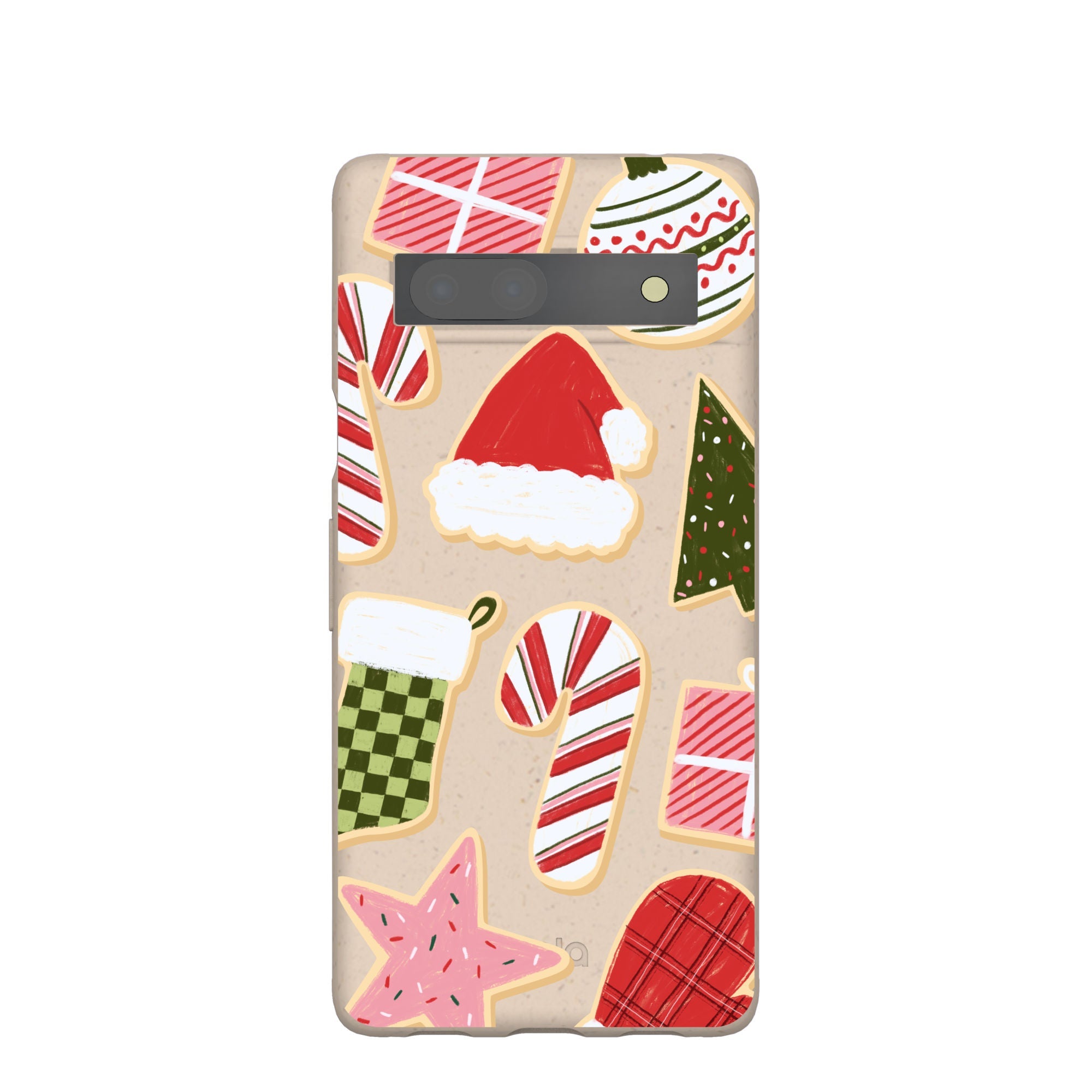 Buy Seashell Festive Cookies Google Pixel 7a Case Refurbished - $65.00 Seashell Festive Cookies Google Pixel 7a Case Refurbished - Pela Case refurbished available on Cerqular