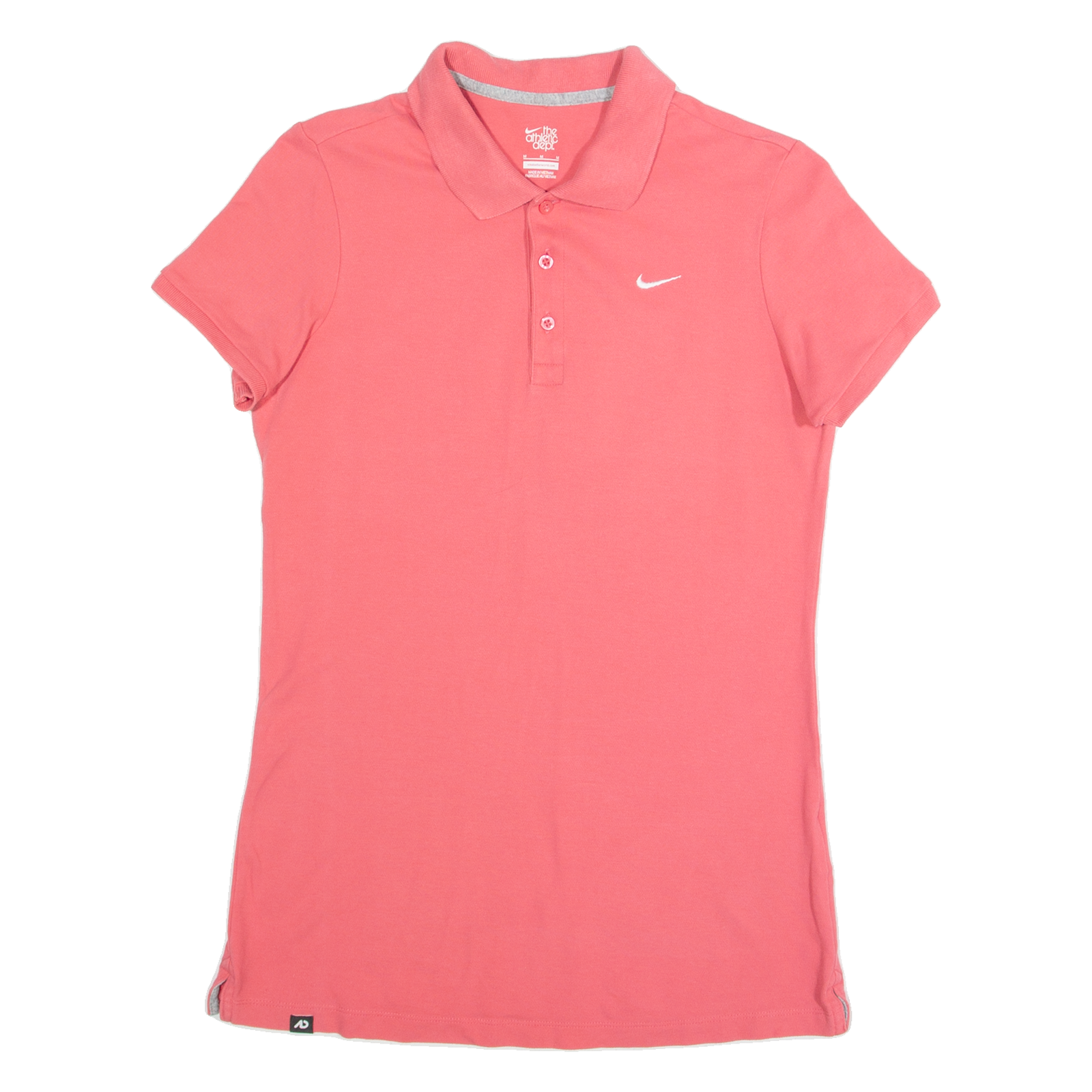 NIKE Mens Polo Shirt Pink M Refurbished - N/A refurbished available on Cerqular