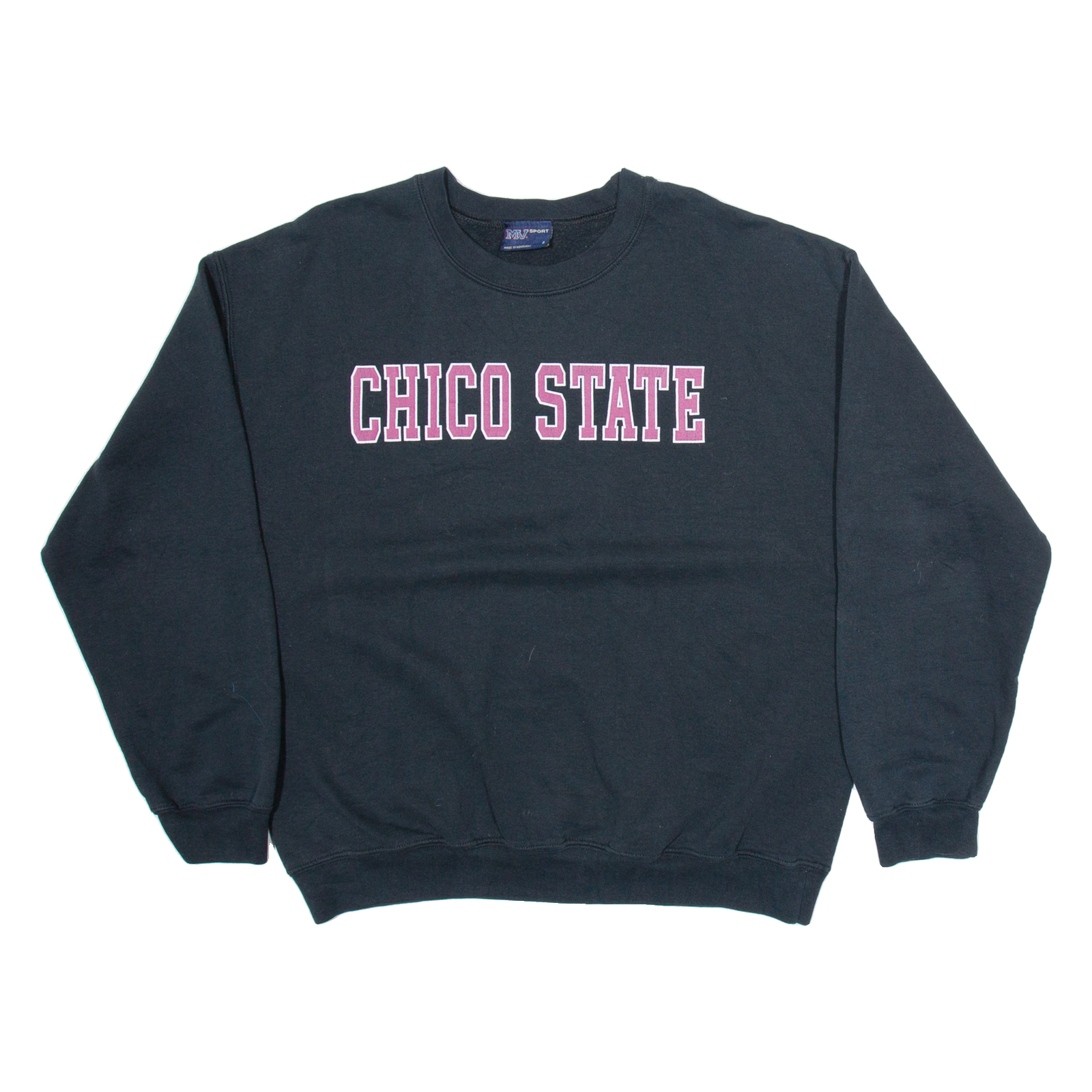 MV SPORT Chico State Mens Sweatshirt Black USA L Refurbished - N/A refurbished available on Cerqular