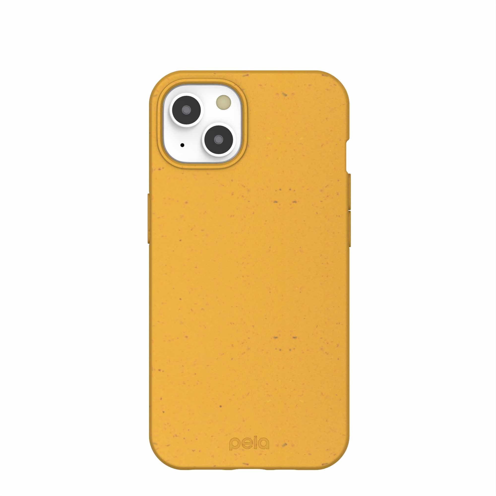 Honey iPhone 13 Case Refurbished - Pela Case refurbished available on Cerqular