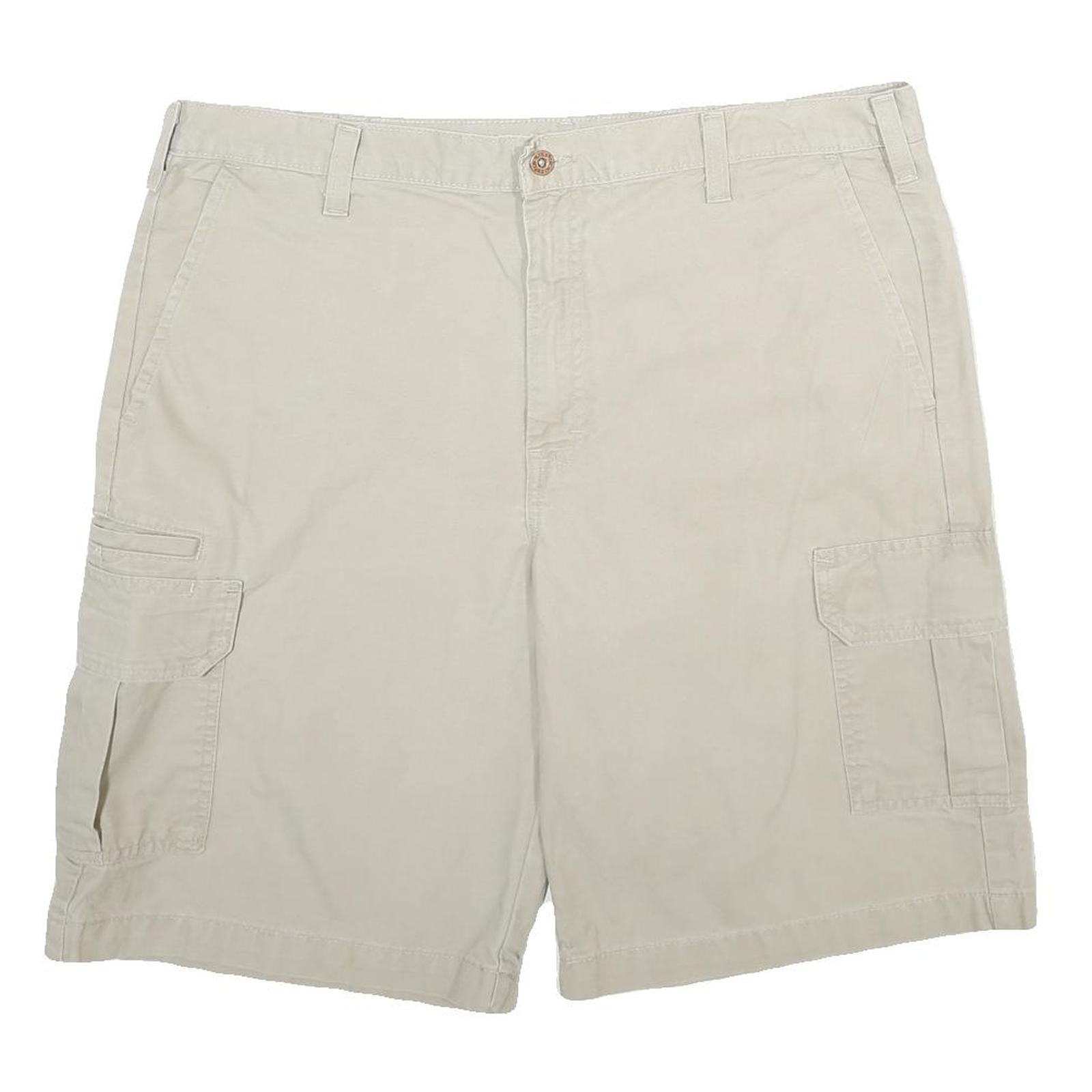 DICKIES Mens Shorts Beige Casual Cargo XL W38 Workwear Cotton Pockets Refurbished - N/A refurbished available on Cerqular