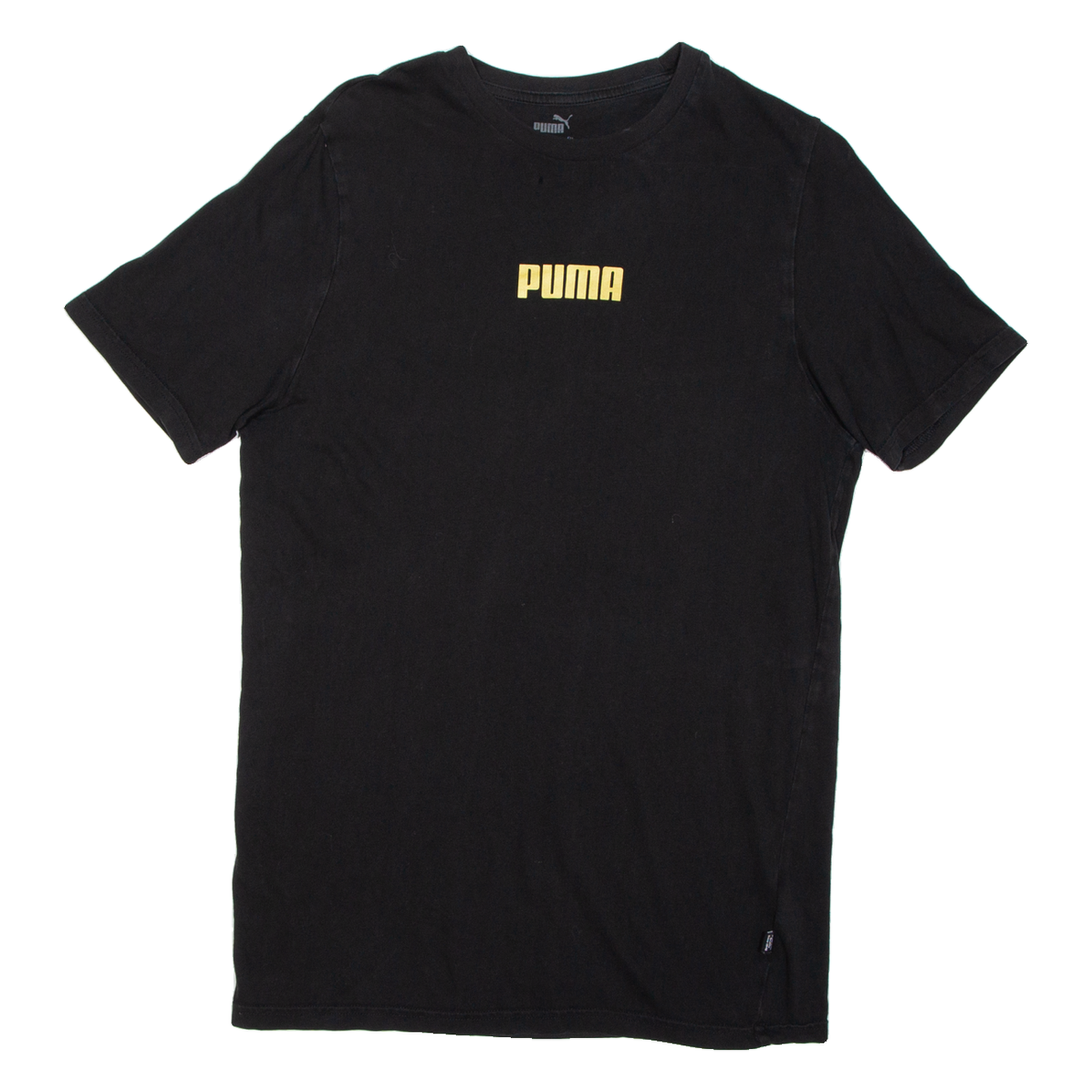 PUMA Mens T-Shirt Black S Refurbished - N/A refurbished available on Cerqular