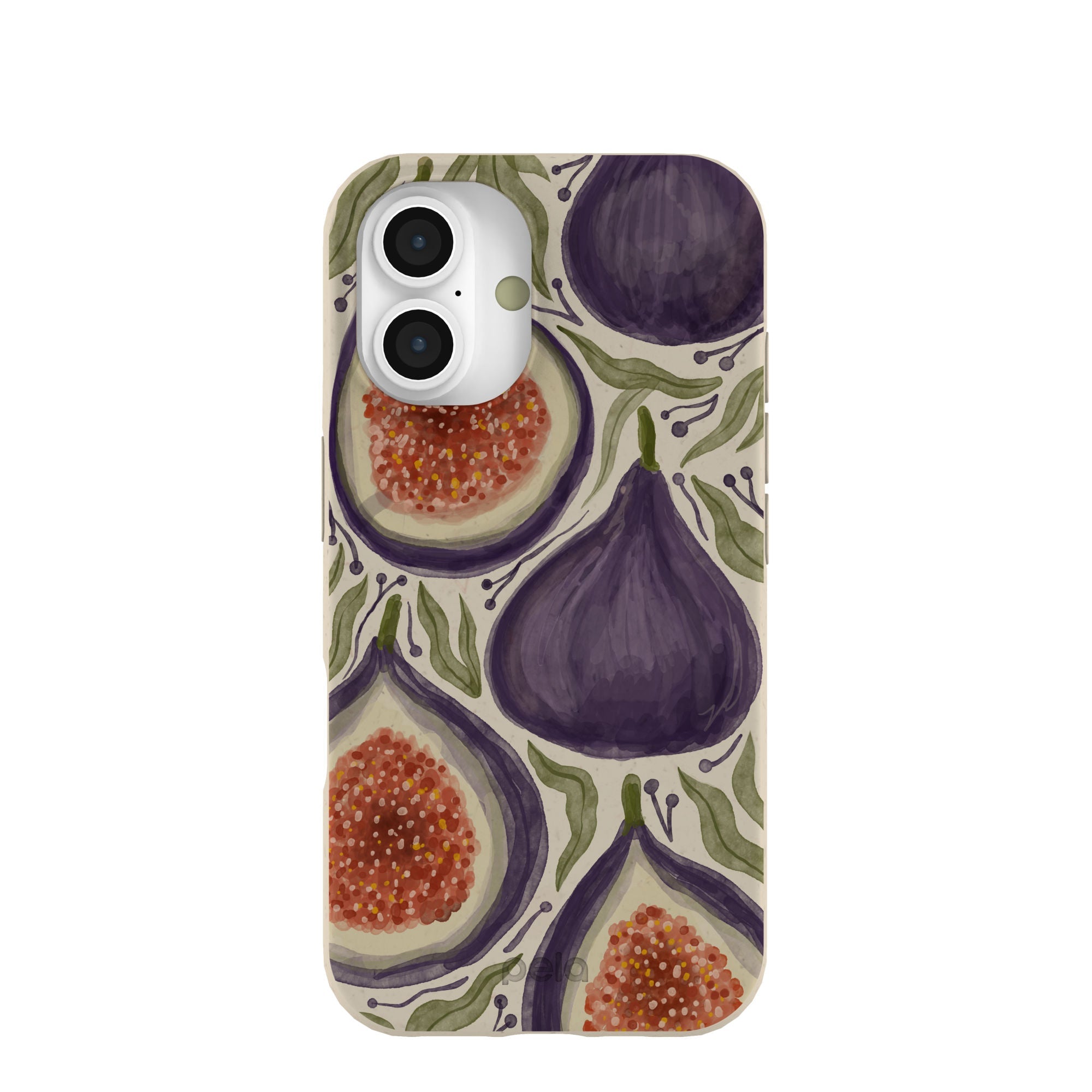 London Fog Fig Season iPhone 16 Case Refurbished - Pela Case refurbished available on Cerqular