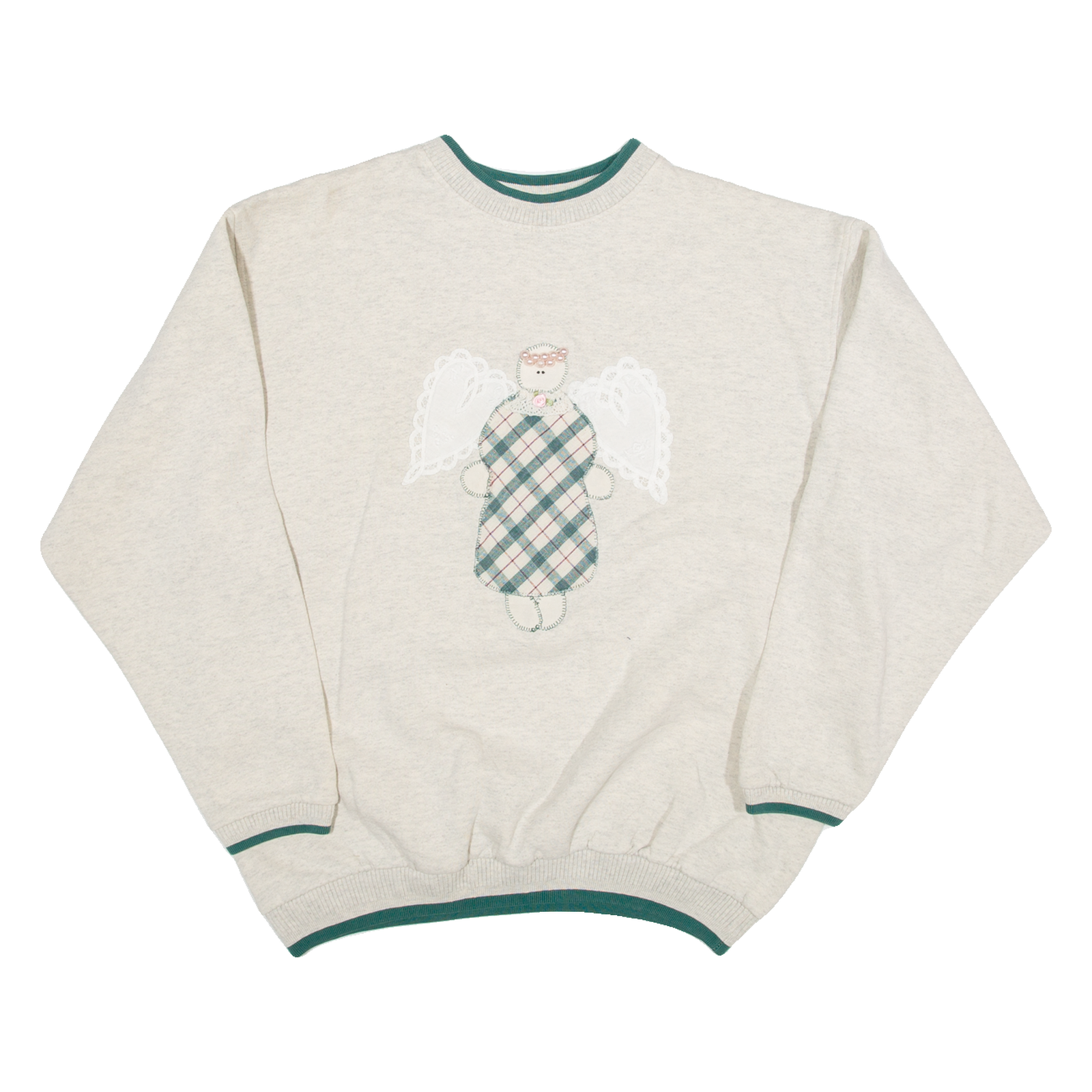 DIPORT Womens Sweatshirt Cream XL Refurbished - N/A refurbished available on Cerqular