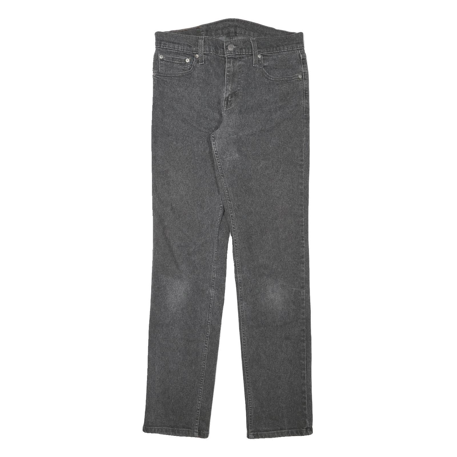 LEVI'S 511 Mens Slim Black Denim W30 L31 Zip Jeans Cotton Blend Comfortable Refurbished - N/A refurbished available on Cerqular