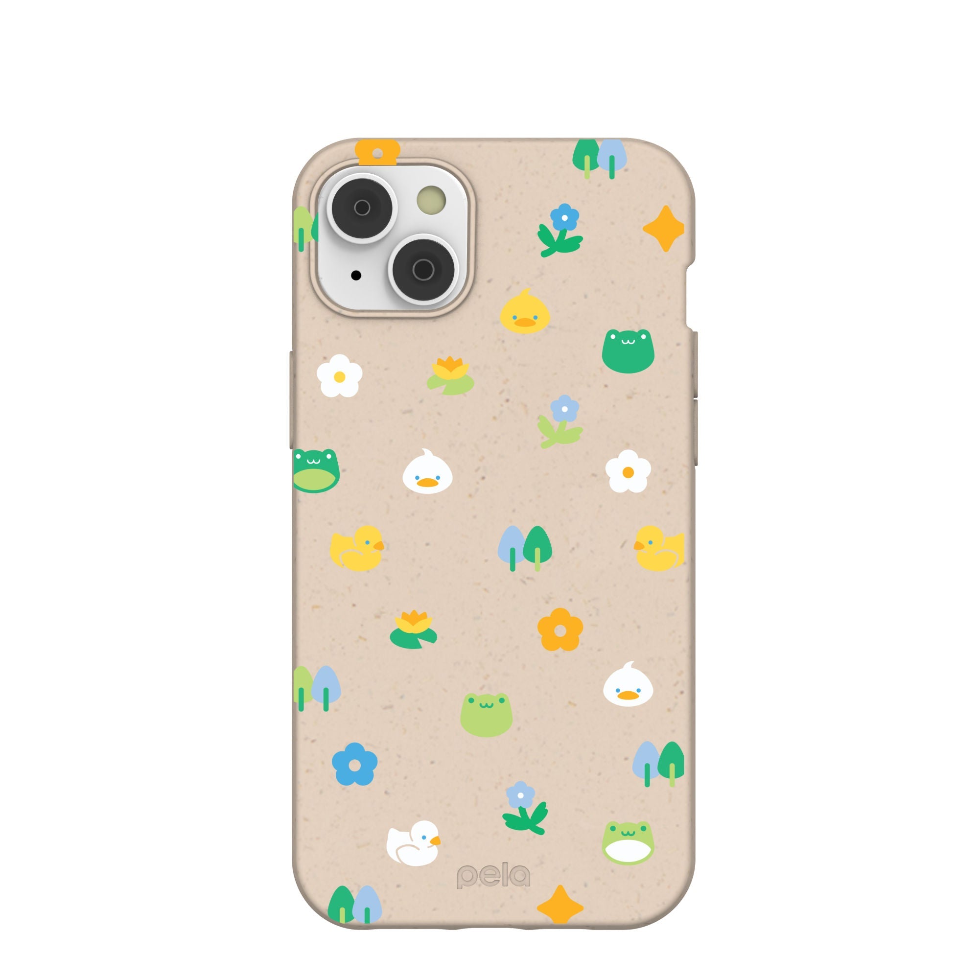 Seashell Merry Medley iPhone 14 Plus Case Refurbished - Pela Case refurbished available on Cerqular