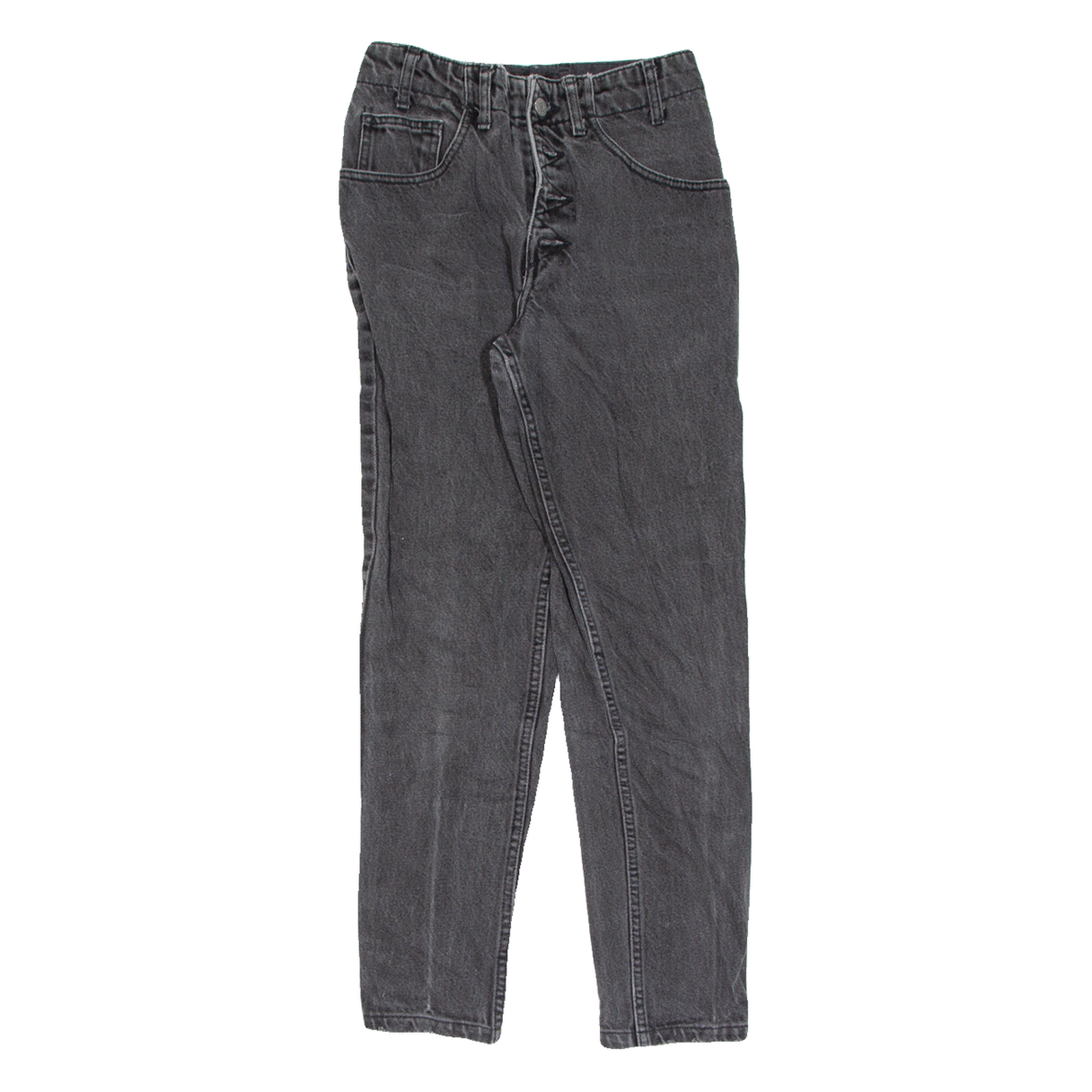 GUESS Womens Jeans Black Slim Tapered Charcoal Wash W26 L27 Refurbished - N/A refurbished available on Cerqular