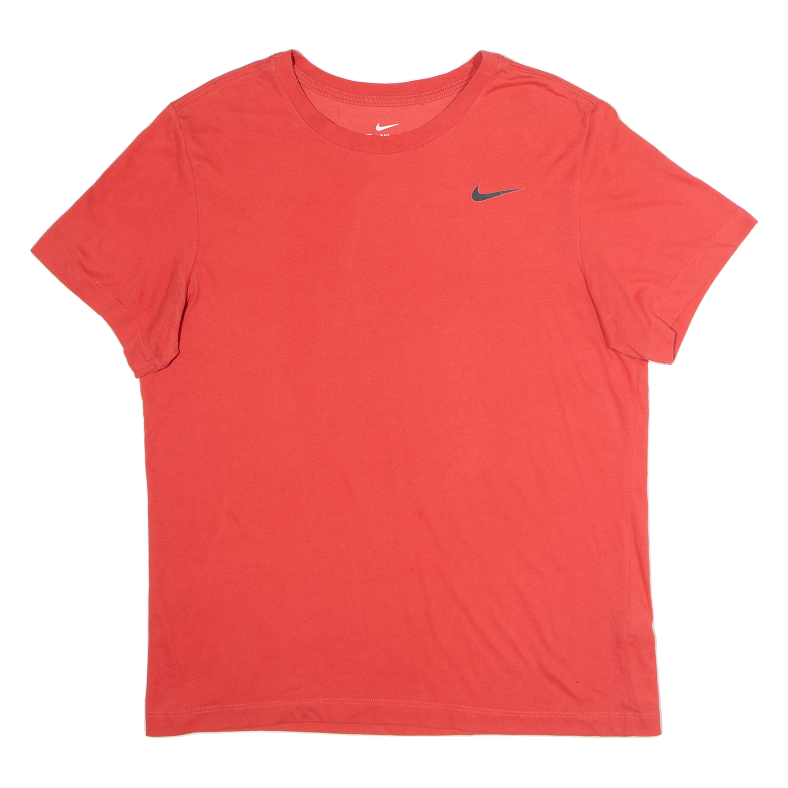 NIKE Mens T-Shirt Red Crew Neck M Refurbished - N/A refurbished available on Cerqular