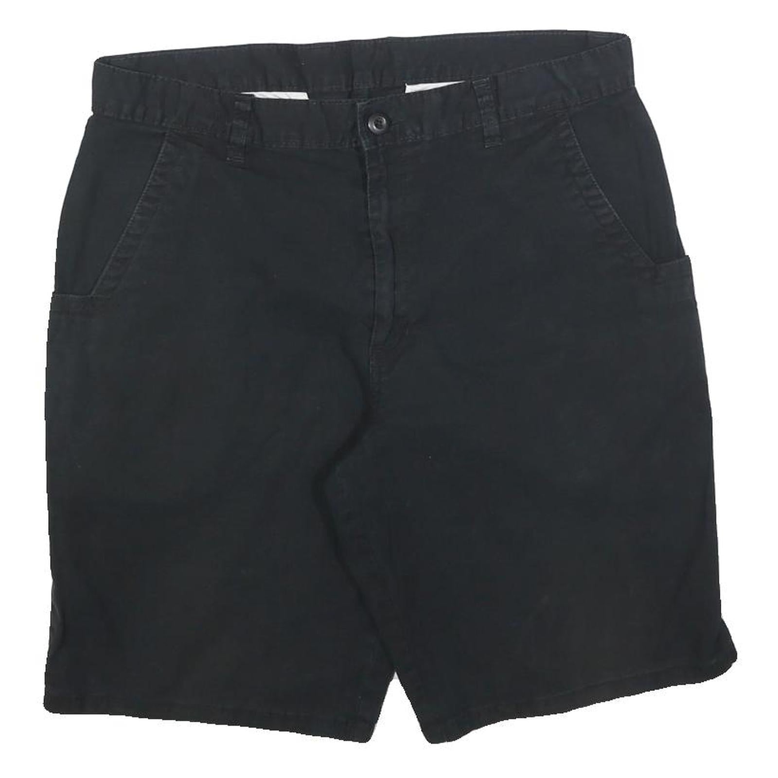 DICKIES Mens Black Cotton Blend Casual Shorts M W34 Workwear Durable Refurbished - N/A refurbished available on Cerqular
