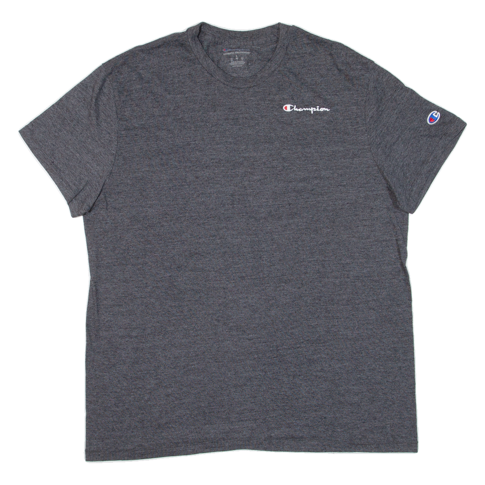 CHAMPION Womens T-Shirt Grey L Refurbished - N/A refurbished available on Cerqular