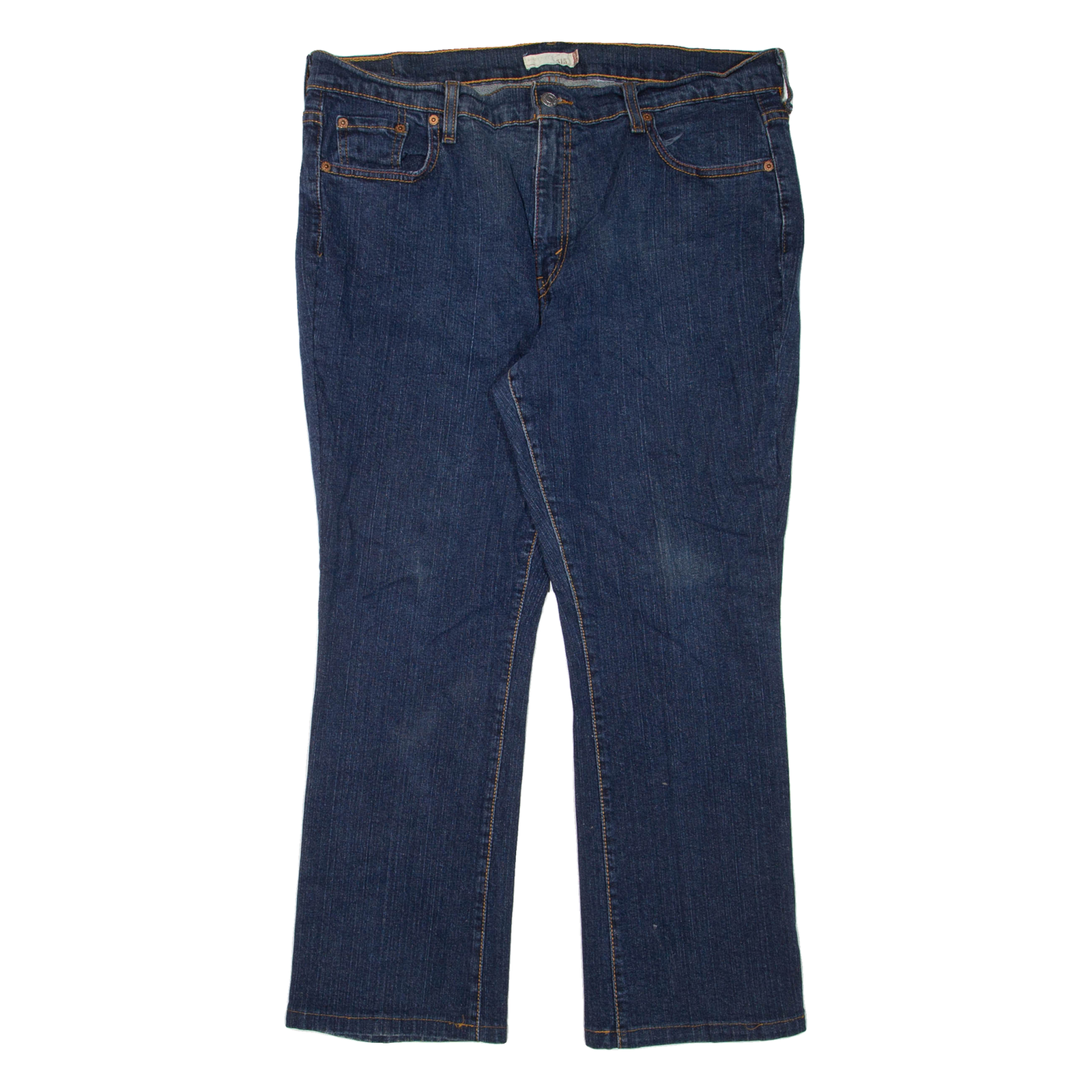 LEVI'S 515 Womens Jeans Blue Regular Flared W36 L27 Refurbished - N/A refurbished available on Cerqular