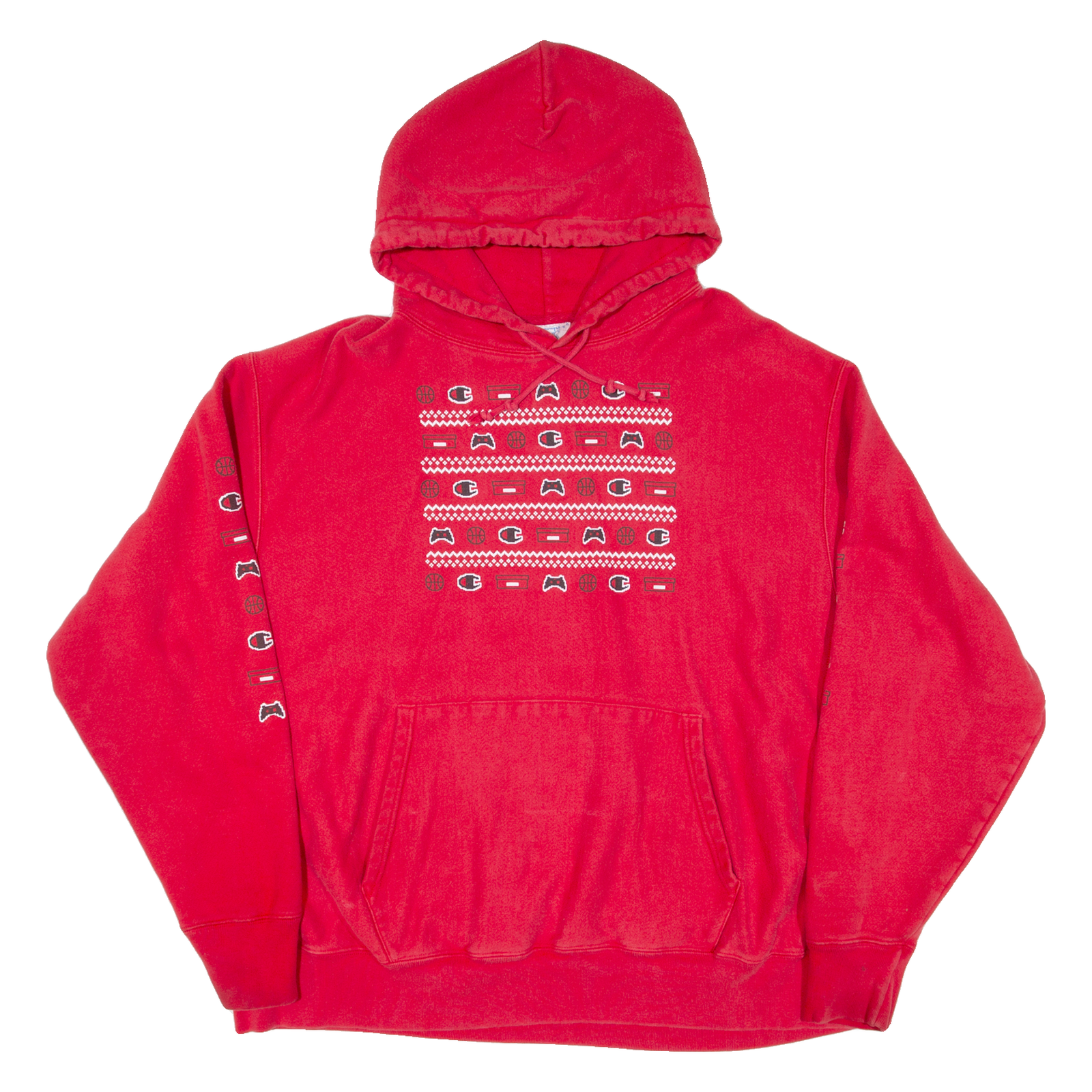 CHAMPION REVERSE WEAVE Gaming Mens Red Hoodie 2XL Refurbished - N/A refurbished available on Cerqular
