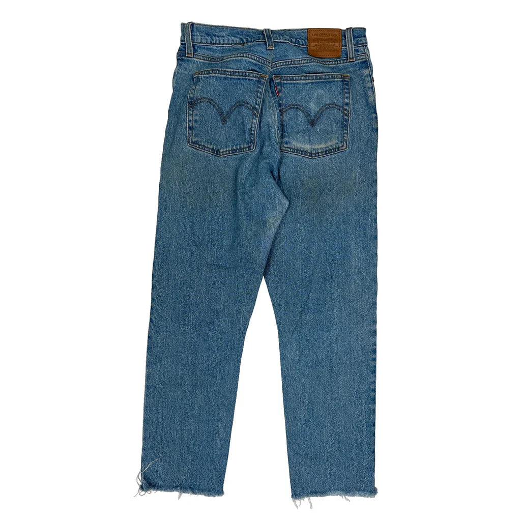 Buy 501 Levis Jeans - 31W UK 12 Blue Cotton Refurbished - $33.49 501 Levis Jeans - 31W UK 12 Blue Cotton Refurbished - Thrifted (note: this is a term often used to describe second- refurbished available on Cerqular