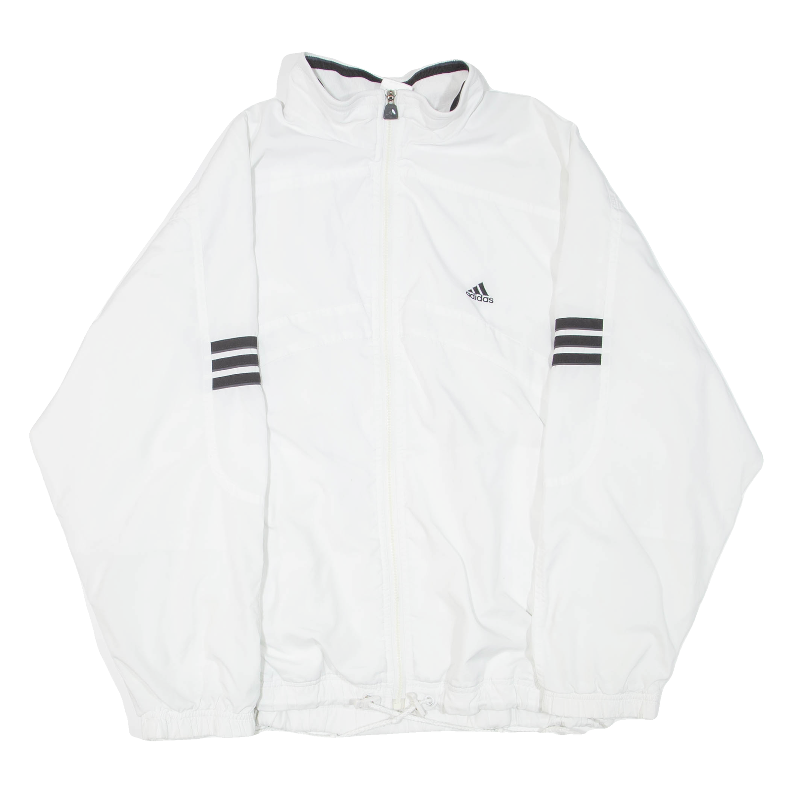 ADIDAS Womens Track Jacket White UK 14 Refurbished - N/A refurbished available on Cerqular