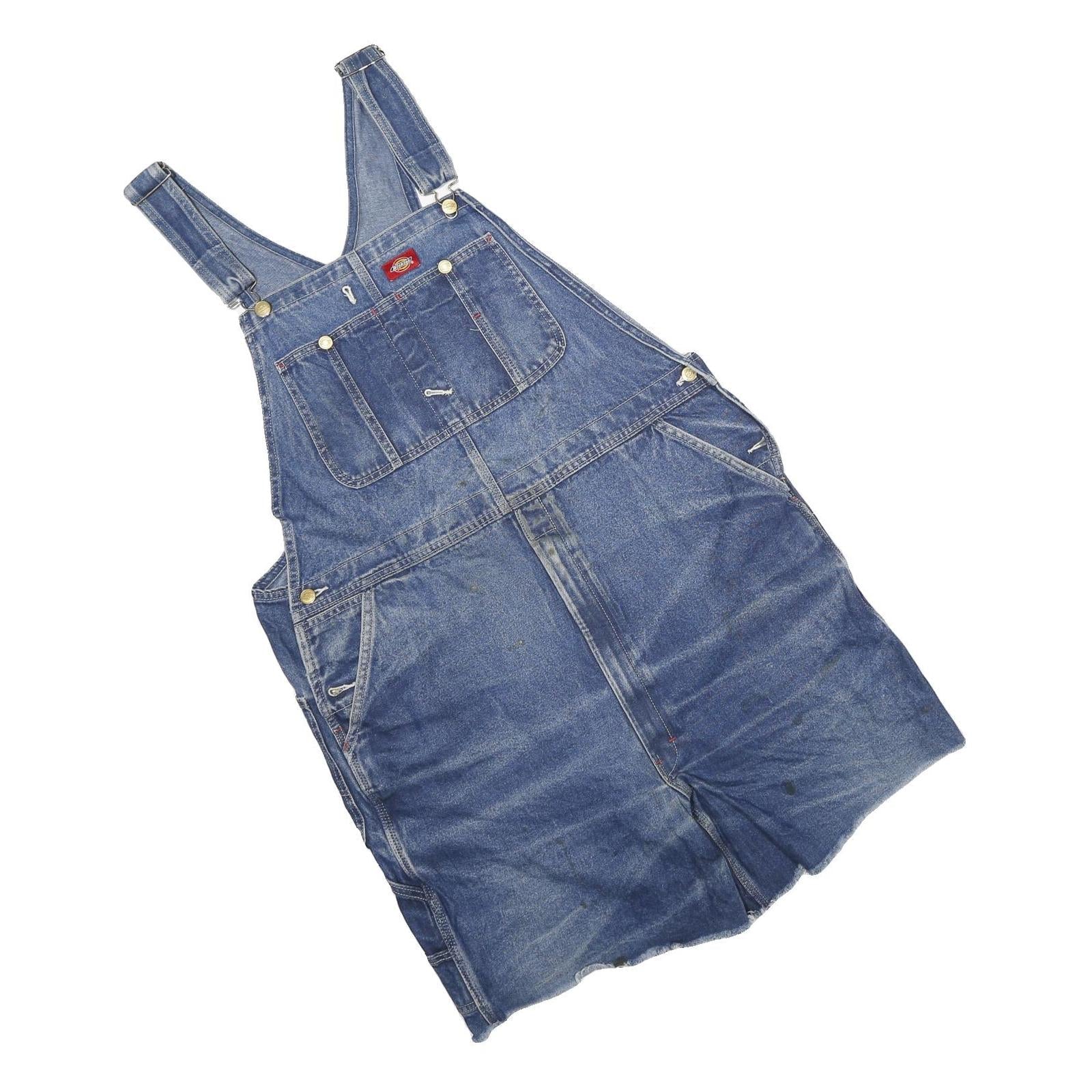 Buy DICKIES Womens Blue Denim Relaxed Cotton Blend Dungarees XL W44 L7 Distressed Refurbished - $51.99 DICKIES Womens Blue Denim Relaxed Cotton Blend Dungarees XL W44 L7 Distressed Refurbished - N/A refurbished available on Cerqular
