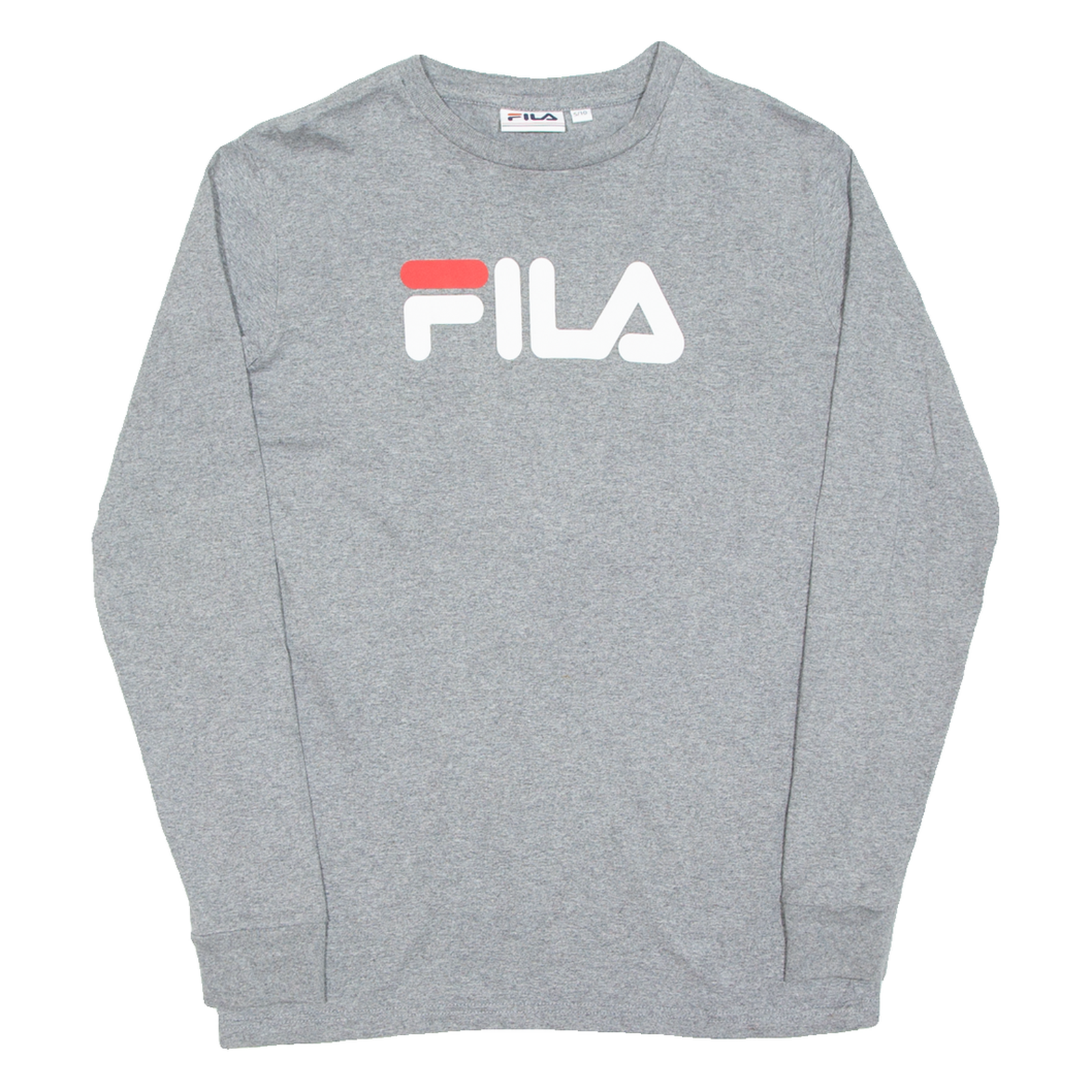 FILA Mens T-Shirt Grey Long Sleeve M Refurbished - N/A refurbished available on Cerqular