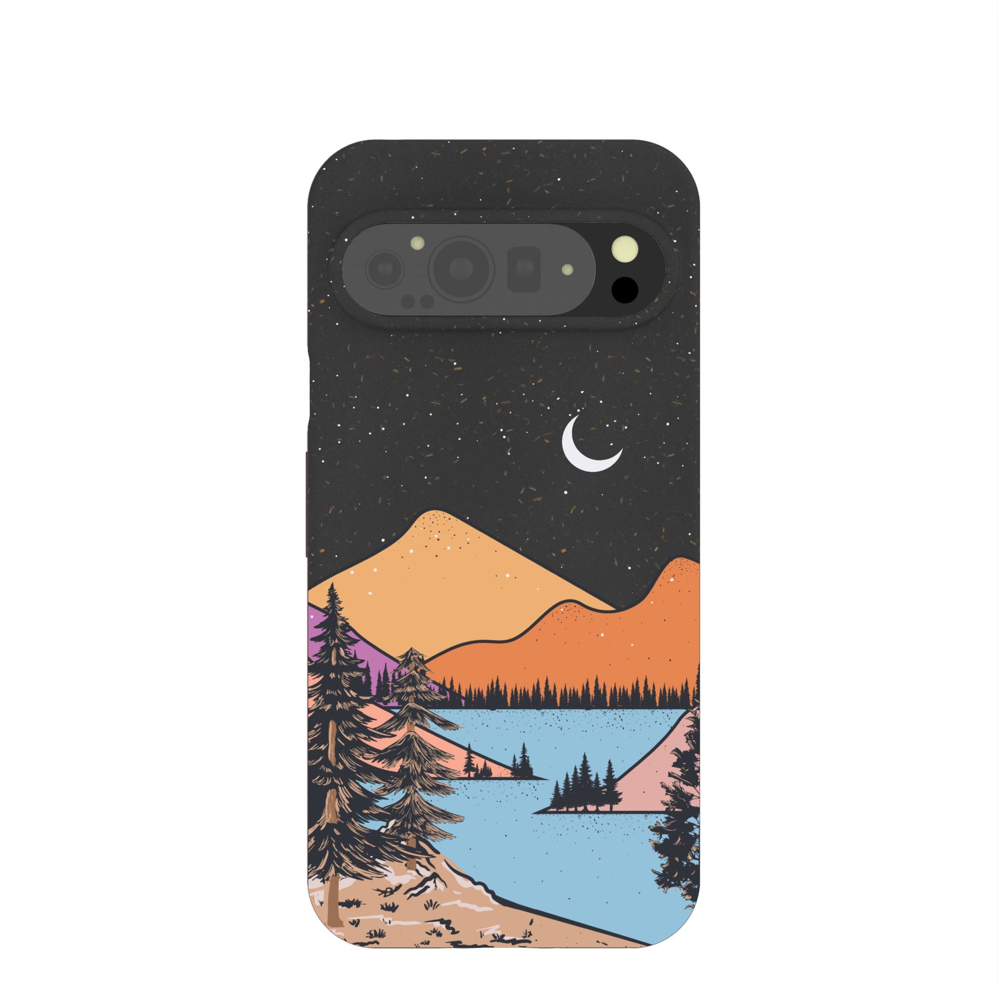 Black Night Trails Google Pixel 9 Pro XL Case Refurbished - Pela Case refurbished available on Cerqular
