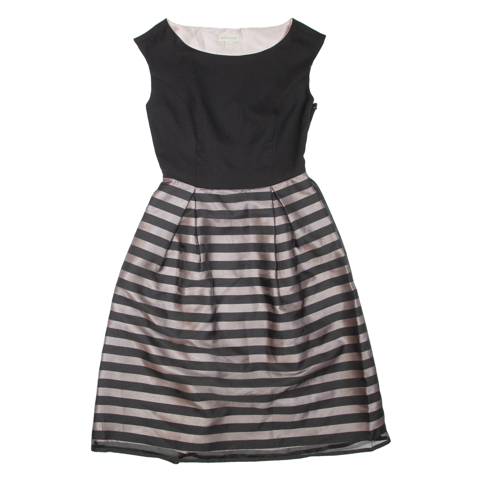 Buy MONSOON Belted Womens Fit & Flare Dress Black Striped Sleeveless Short UK 8 Refurbished - $23.39 MONSOON Belted Womens Fit & Flare Dress Black Striped Sleeveless Short UK 8 Refurbished - N/A refurbished available on Cerqular
